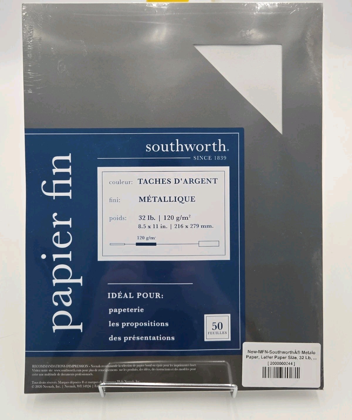 Southworth Fine Buttercream Paper 32 lb 8-1/2 x 11 Bond 50 Sheets