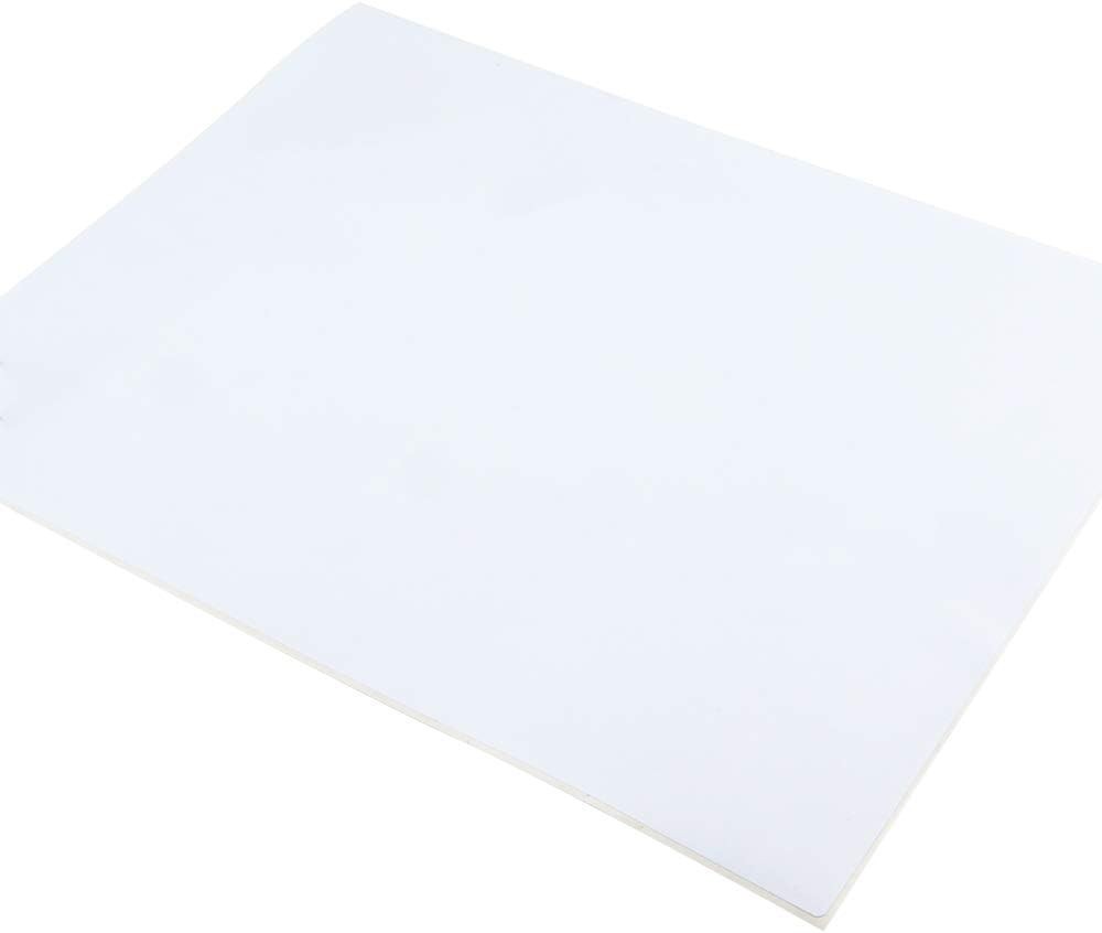 30 Sheets Printable Sticker Paper – White Matte Full Sheet Labels 8.5 x11 Inkjet