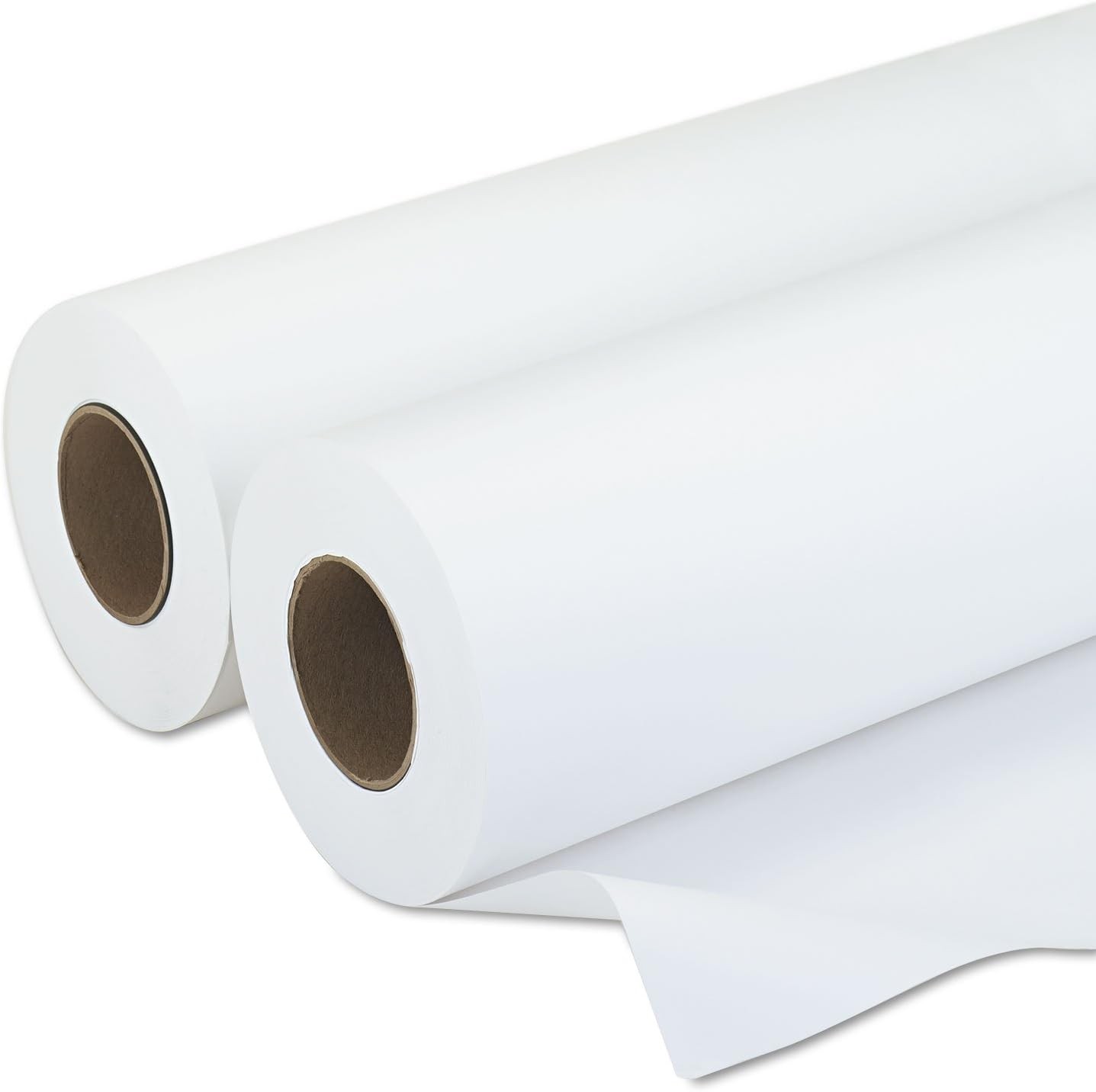 09130 Amerigo Wide-Format Paper 20 lbs. 3″ Core 30″x500 ft White Case of 2)