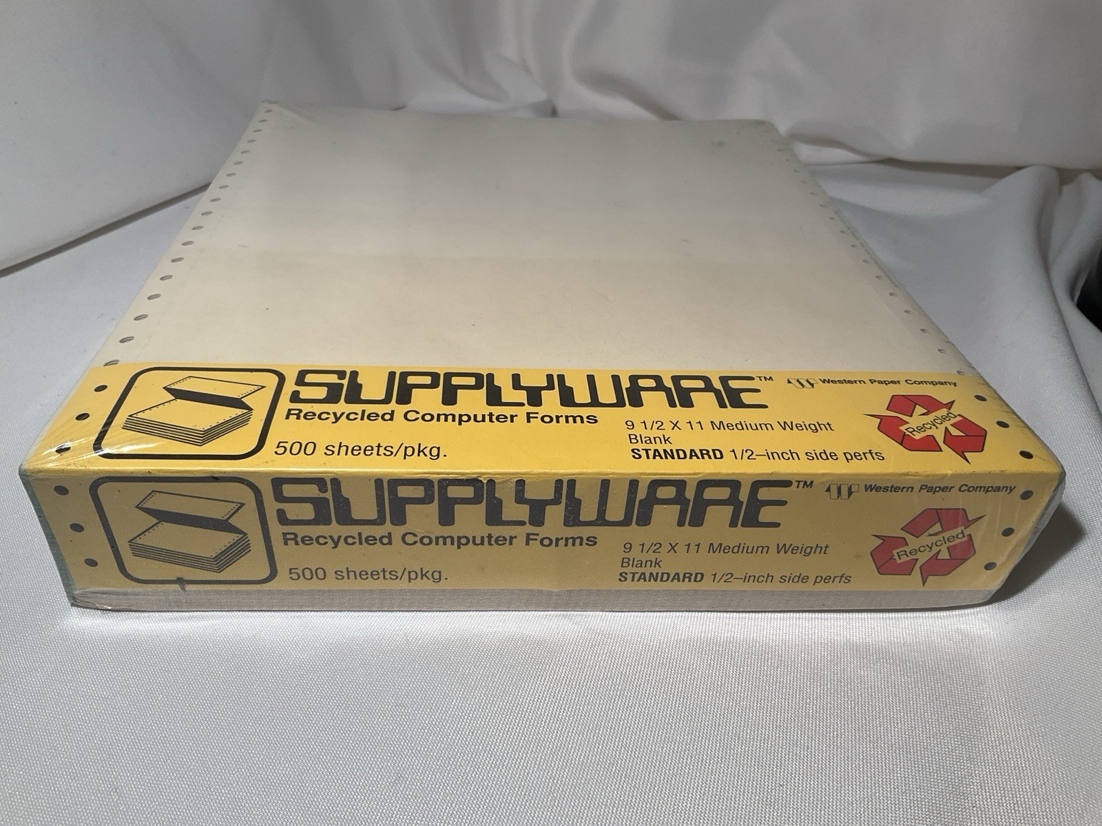 New Supplyware Continuous Feed Computer Paper 18# 9.5×11 500 sheets