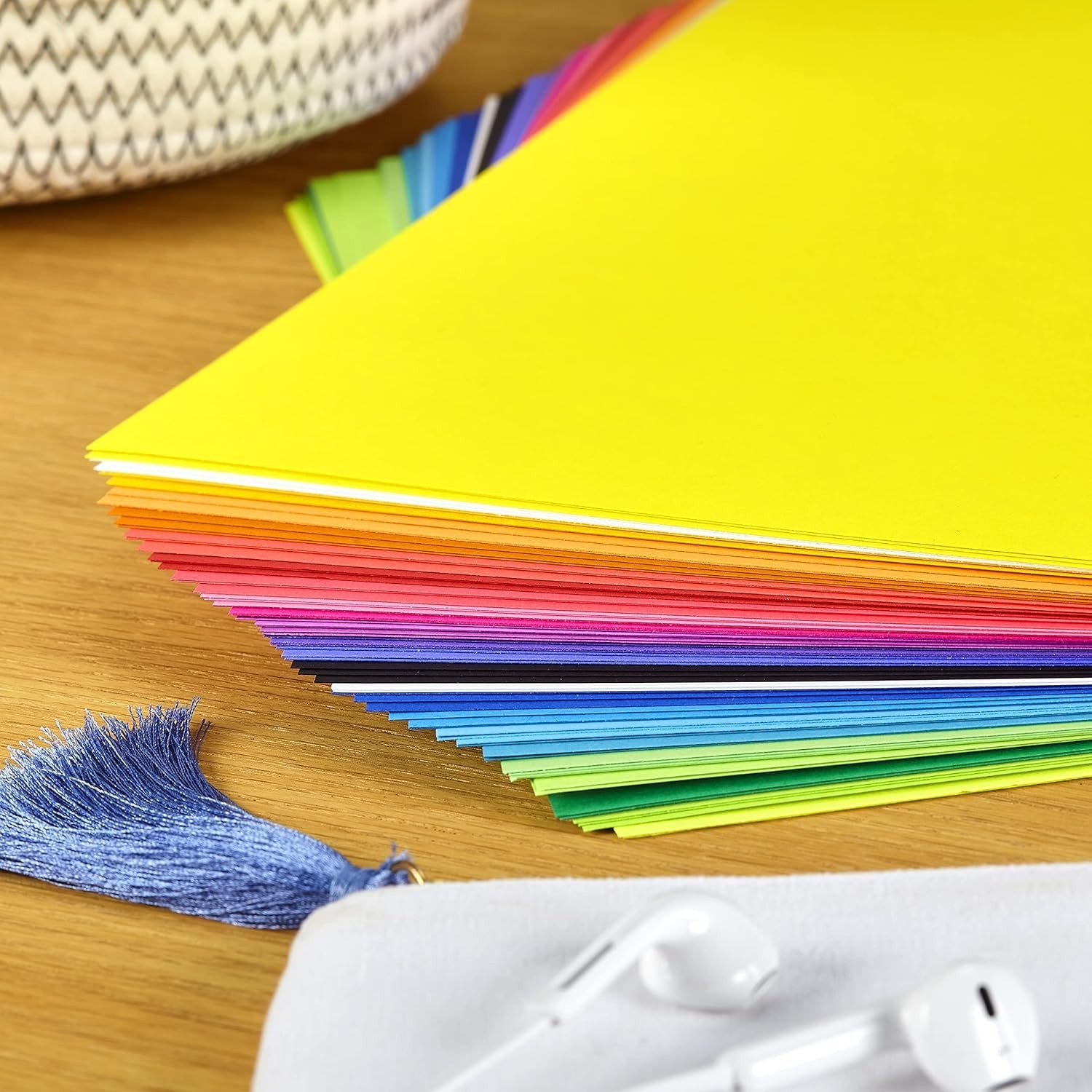 Astrobrights 25-Color Paper Assortment, 8.5”x11”, 150 Sheets – Vibrant & Eco-…