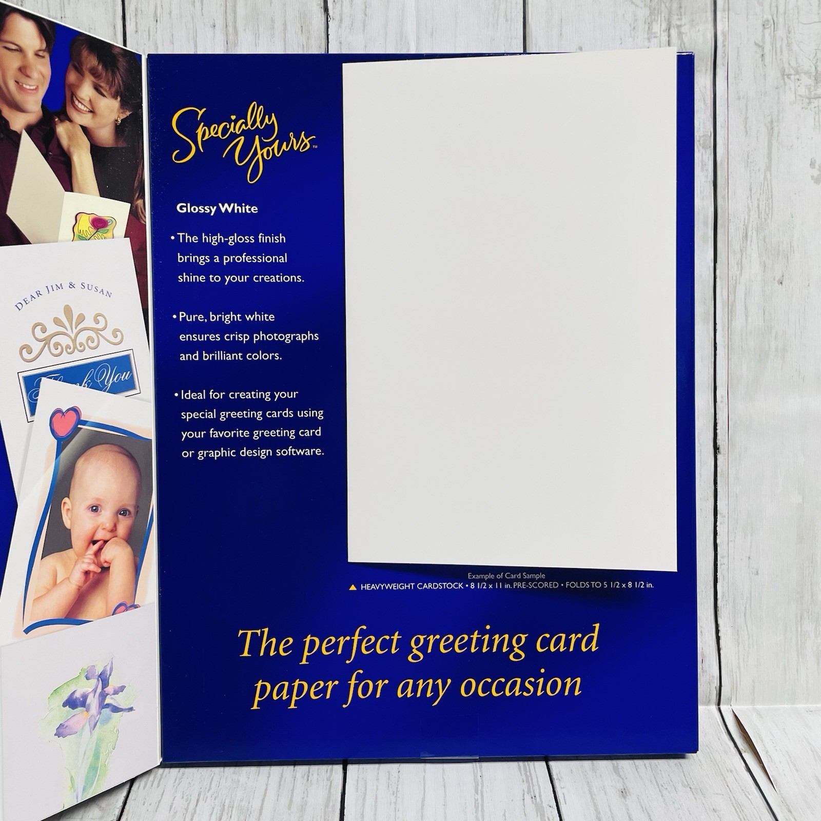 Specially Yours Fine Greeting Card Inkjet Papers, 10 Heavyweight Cards, 19319-0