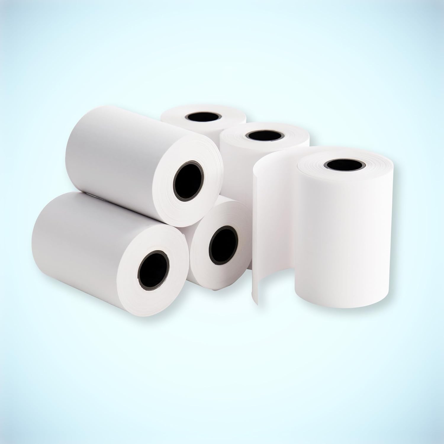 2 1/4” x 65 ft Thermal Paper Receipt Rolls, fits Ingenico 3500 5000 White