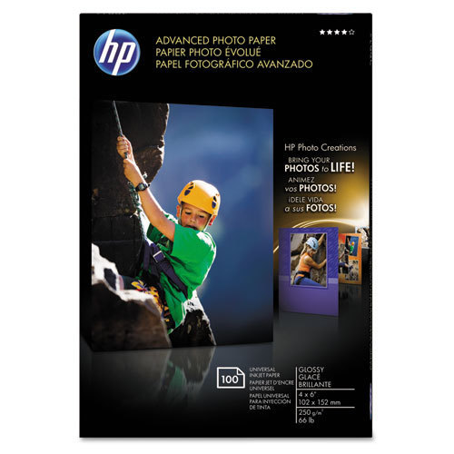 Hewlett Packard Q6638A 4 x 6 inch Glossy Printer Paper – 100 Sheets