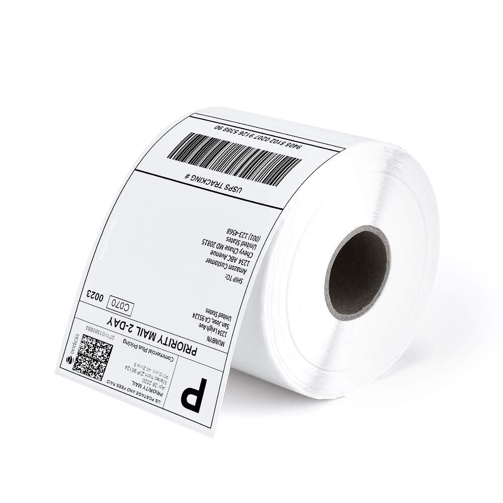 500PCS 4″ x 6″ Direct Thermal Shipping Address Label Paper Sticker For UPS/USPS