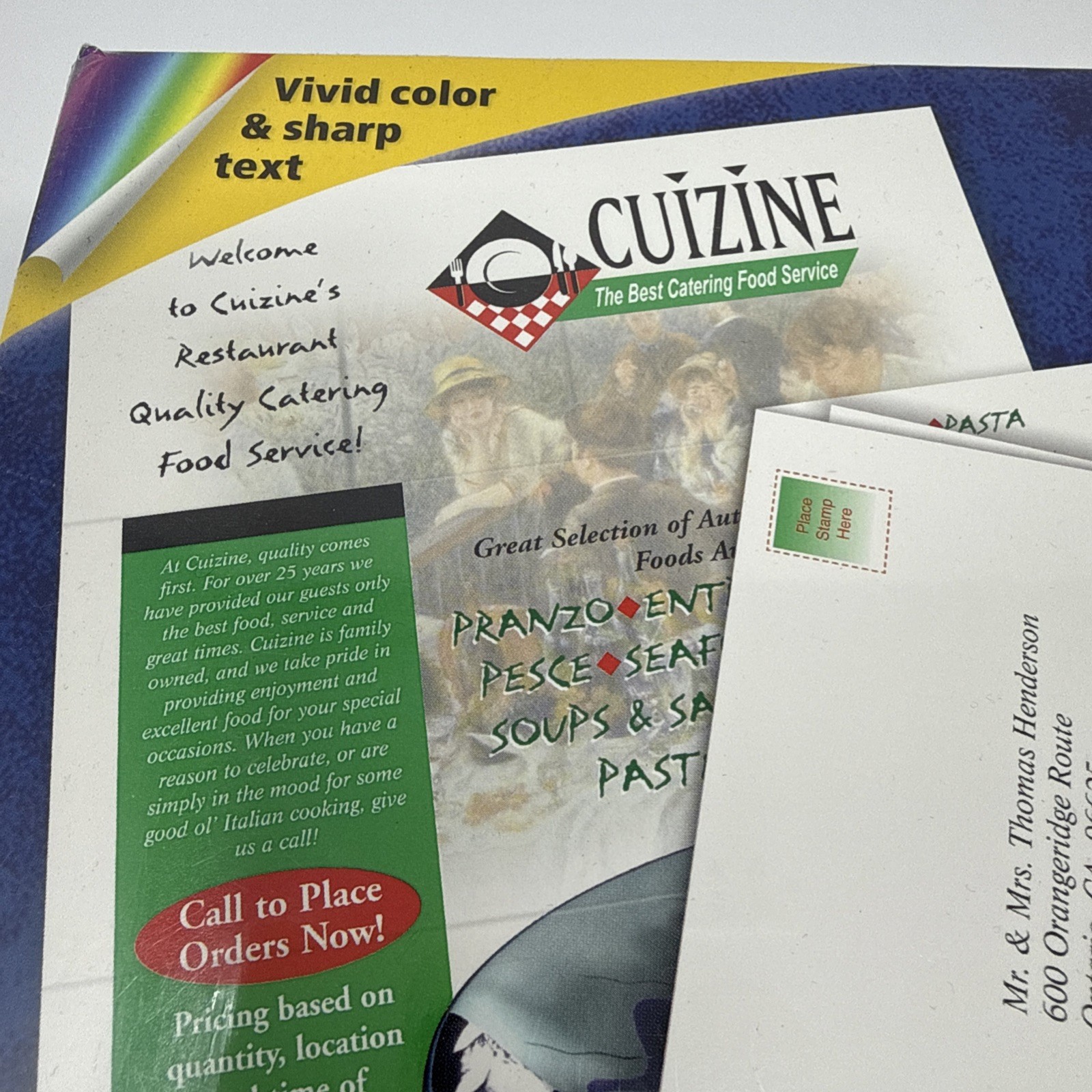 Avery 8324 Tri-Fold Brochures 100 Sheets & Seals 8.5×11 White Matte for Ink Jet