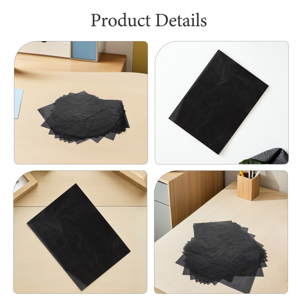 50Pcs Durable Single Sided Tracing Paper for Art Drawing and Fabric Use