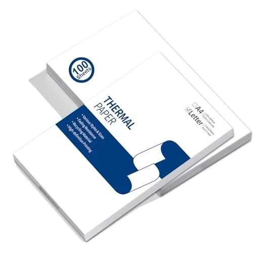 Thermal Printer Paper – Continuous Folding Paper with Q302, M832, M08F, MT800
