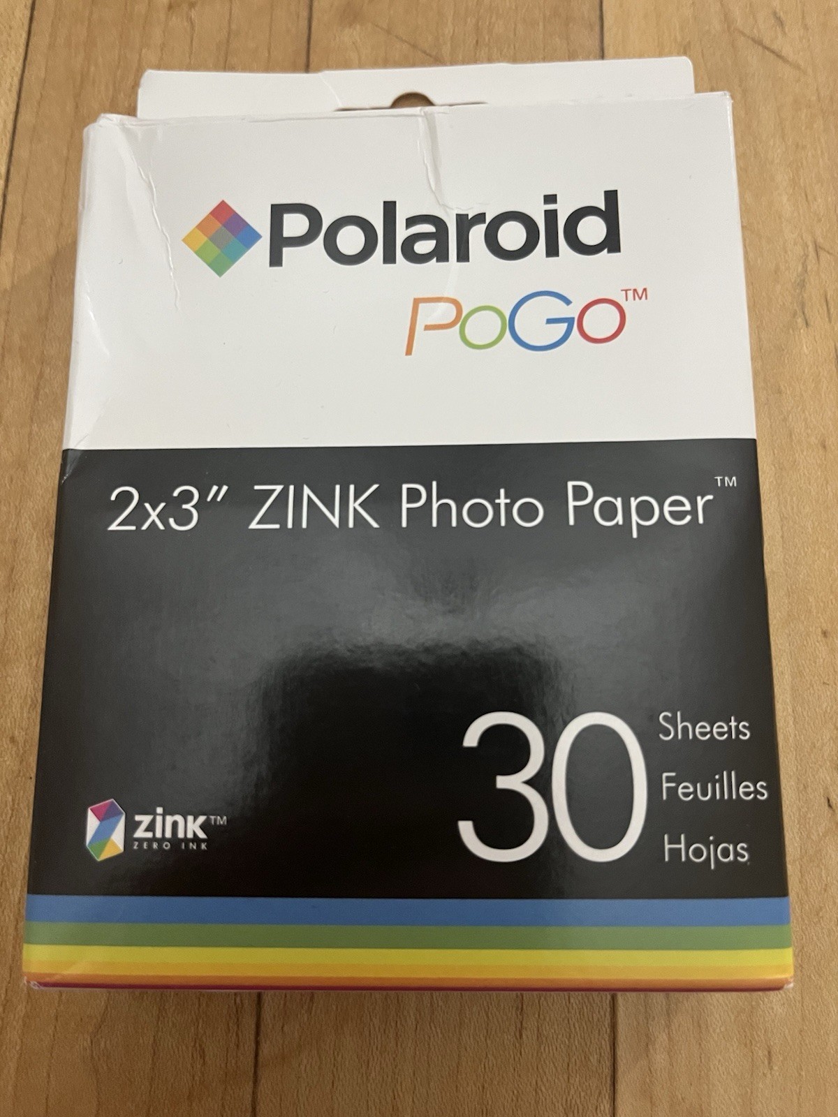 Polaroid PoGo 2X3 “ ZINK Photo Paper 30 Sheets New Sealed in Box NIB Made in USA