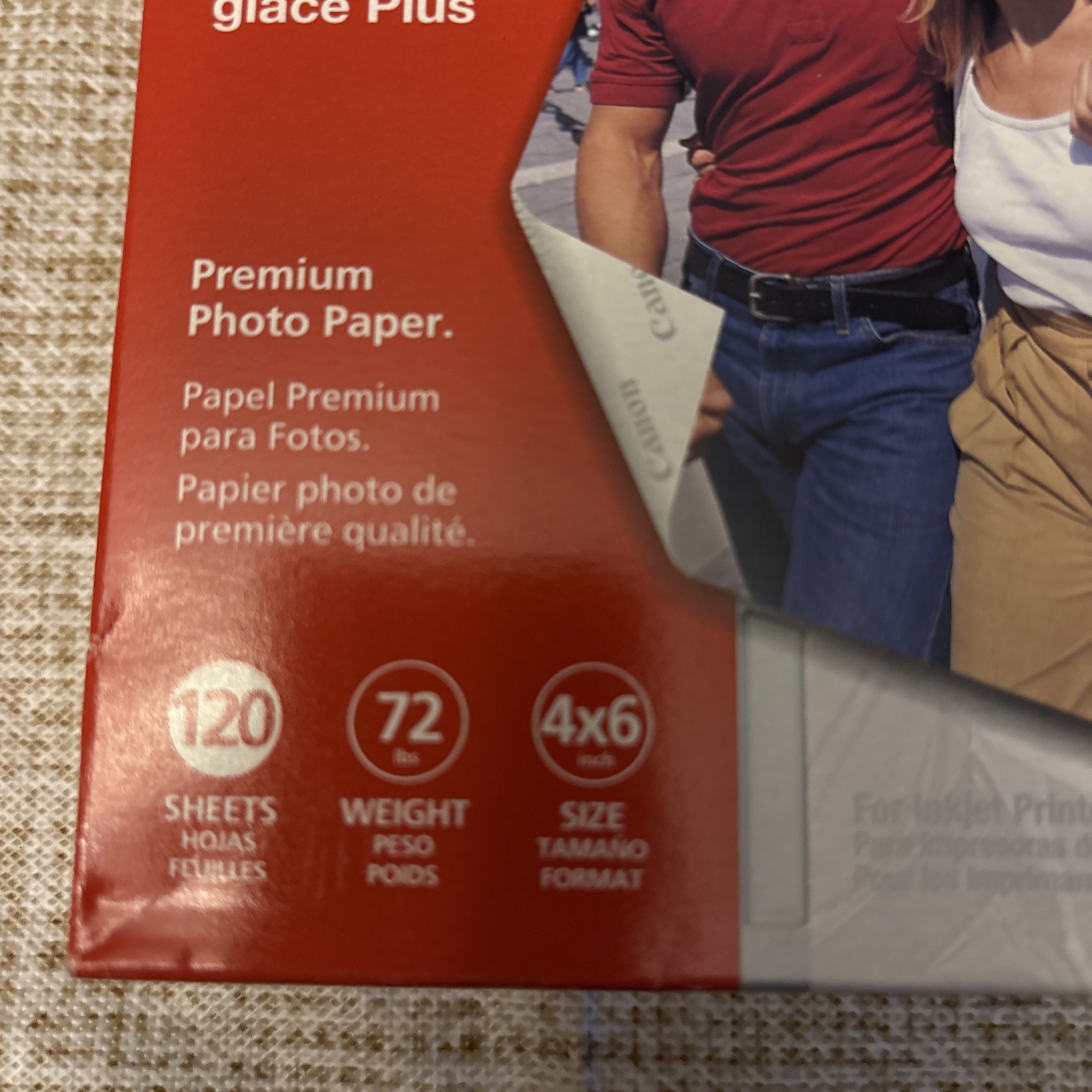 Canon Photo Paper Plus Glossy 4×6″ 90 Sheets Gloss USA Made