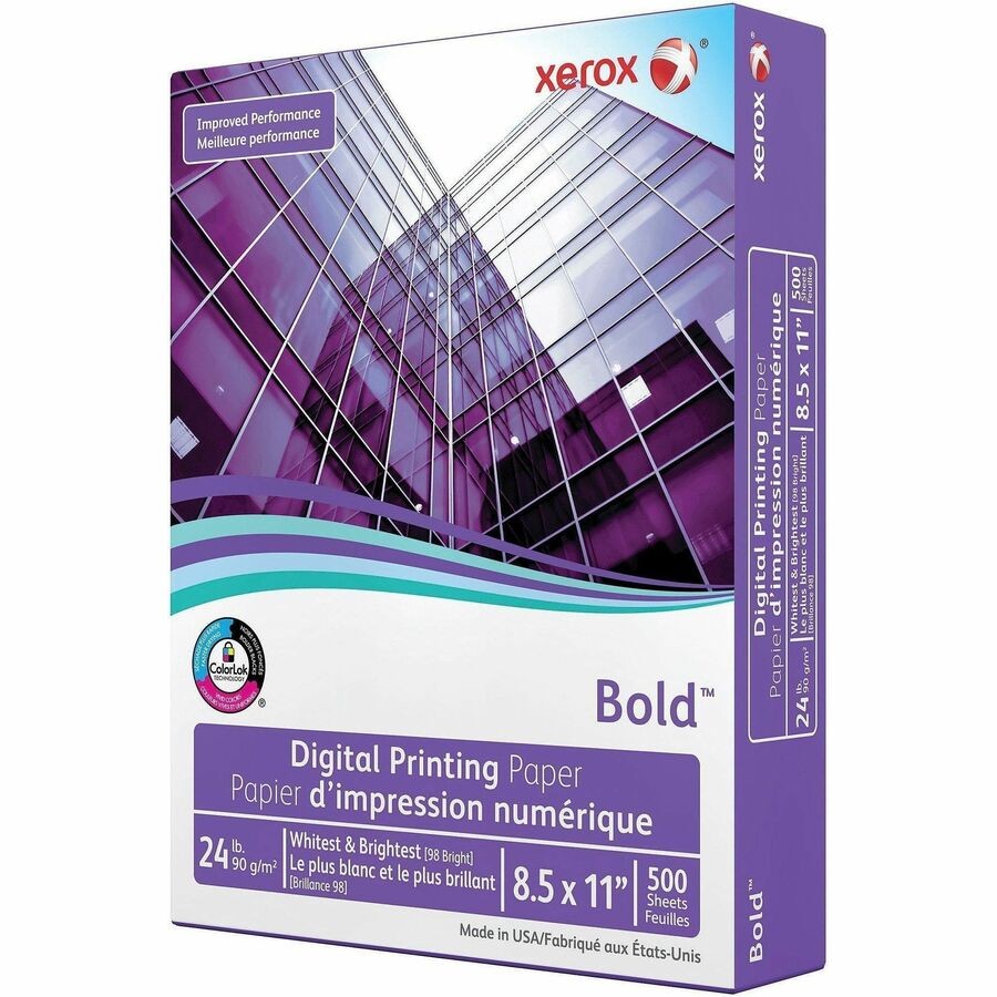 Xerox 3R11540 Color Xpressions+ Copy Paper 8.5×11 24lb 98 Bright White