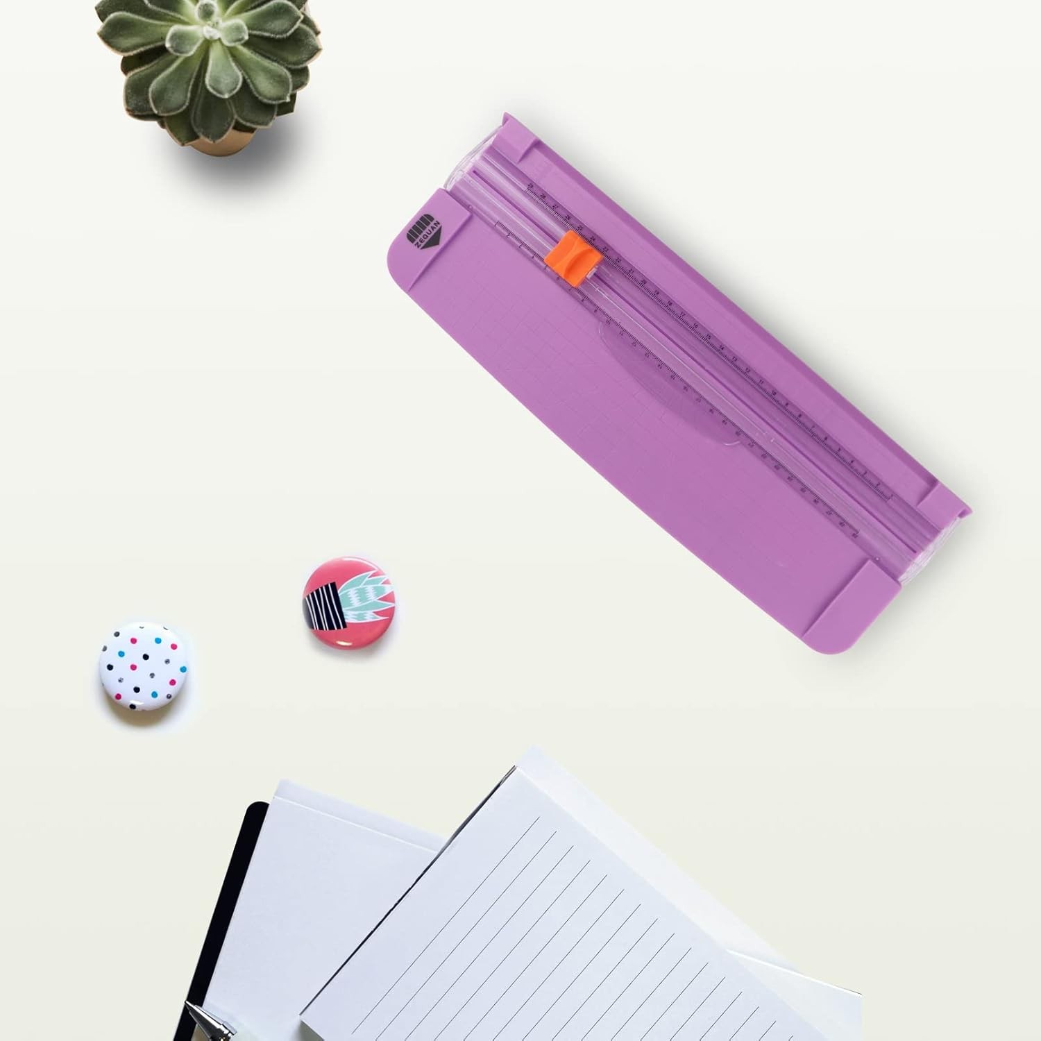 A4 Portable Precision Paper Trimmer, Craft Paper Cutter for Photos, Labels,