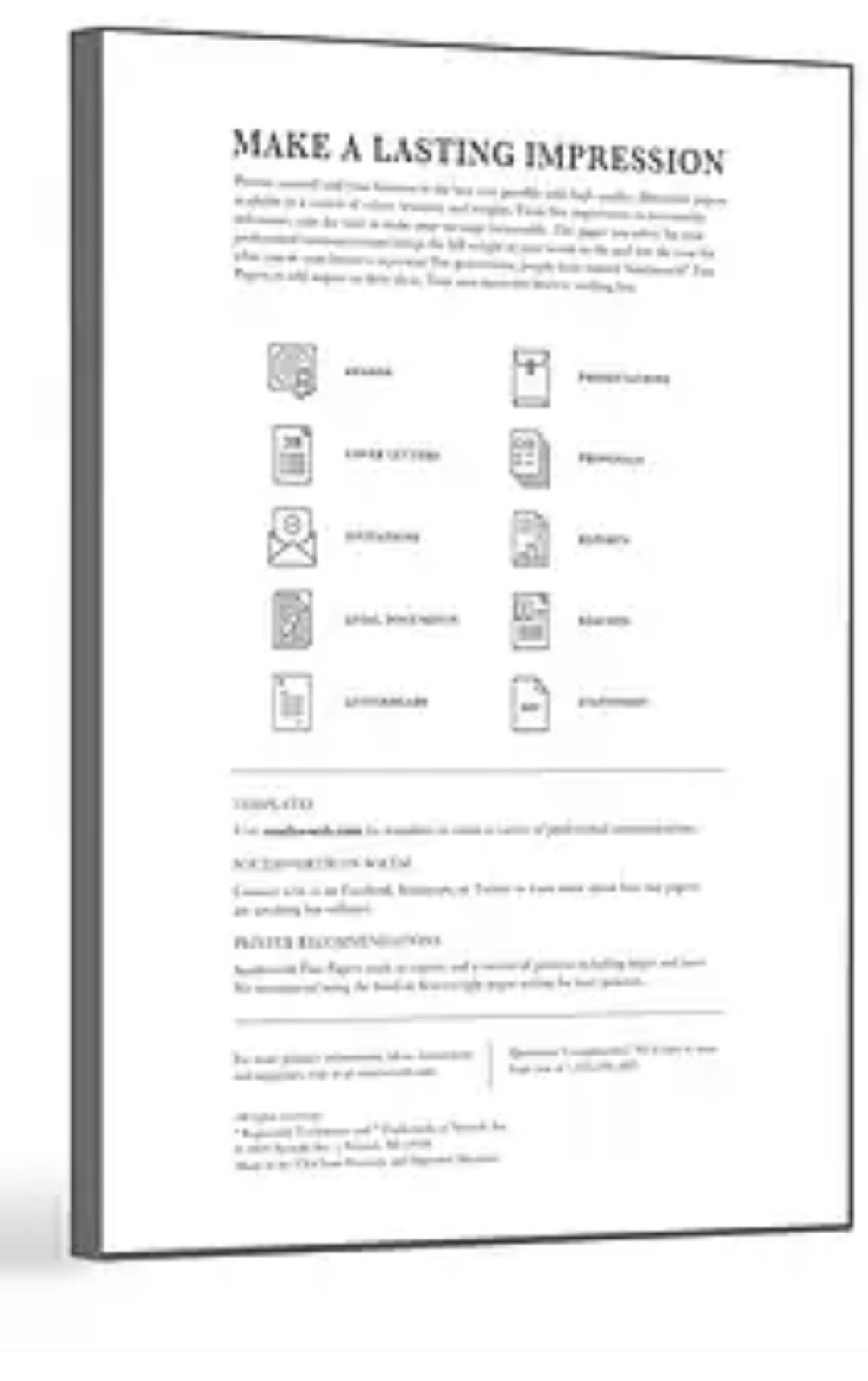 Southworth Parchment Specialty Multipurpose Paper. 8.5″ x 11″Gray 100/Box