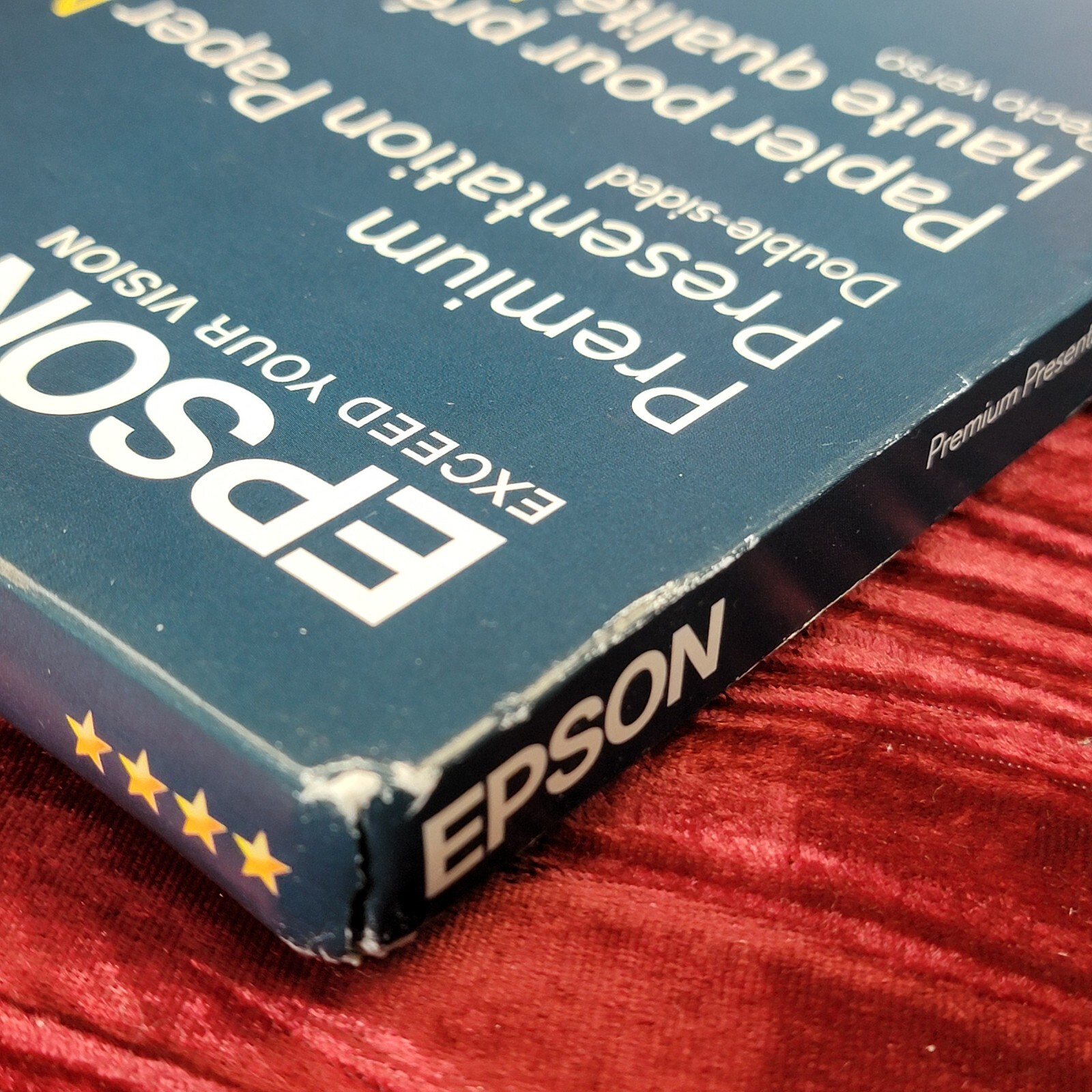 NIP NEW Epson Premium Presentation Paper MATTE 8.5×11″ Double-sided 50 Sheets
