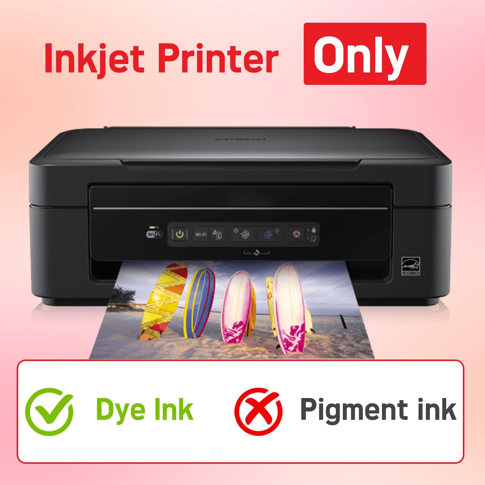 Double Sided Glossy Photo Paper 8.5×11 Inch 110 PCS 69LB 260GSM For Inkjet