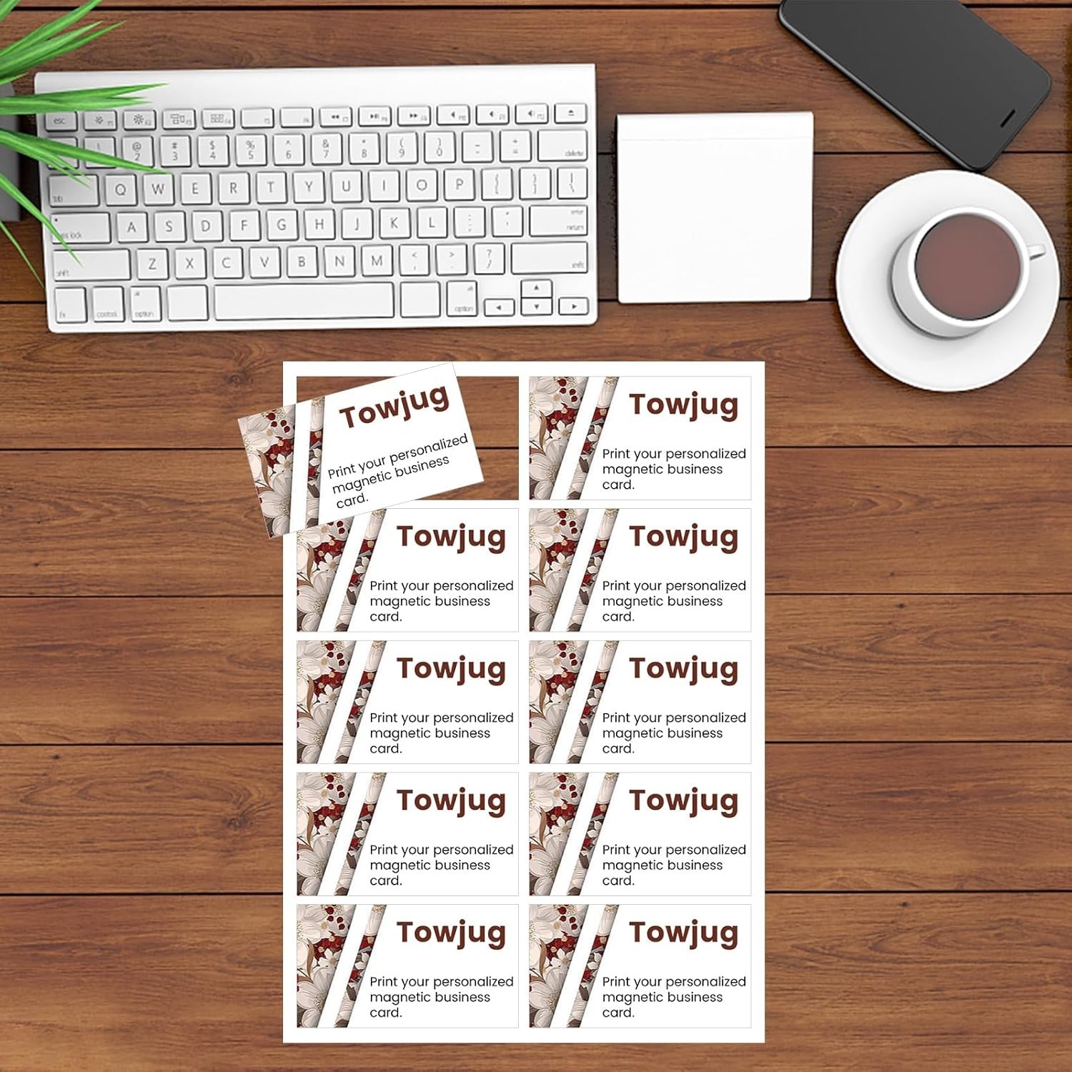 Printable Magnetic Sheets 8.5×11 Inches for Inkjet Printers, 8 Sheets Glossy …