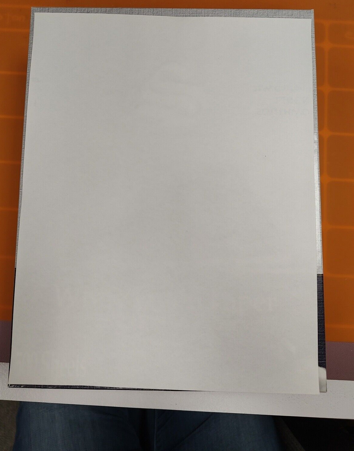 Southworth 25% Cotton Linen Business Paper White 24 lbs. 8-1/2 x 11 Partial Box