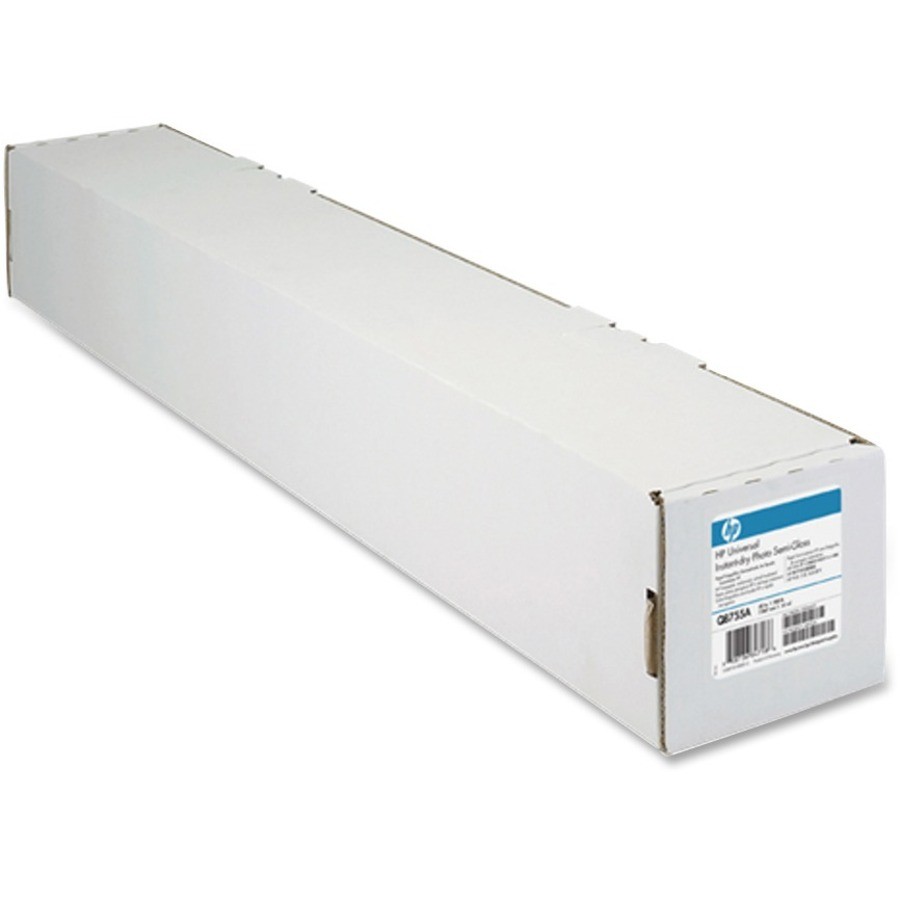 HP Universal Inkjet Print Photo Paper 42″ x 100 ft Semi-Gloss White Q6581A
