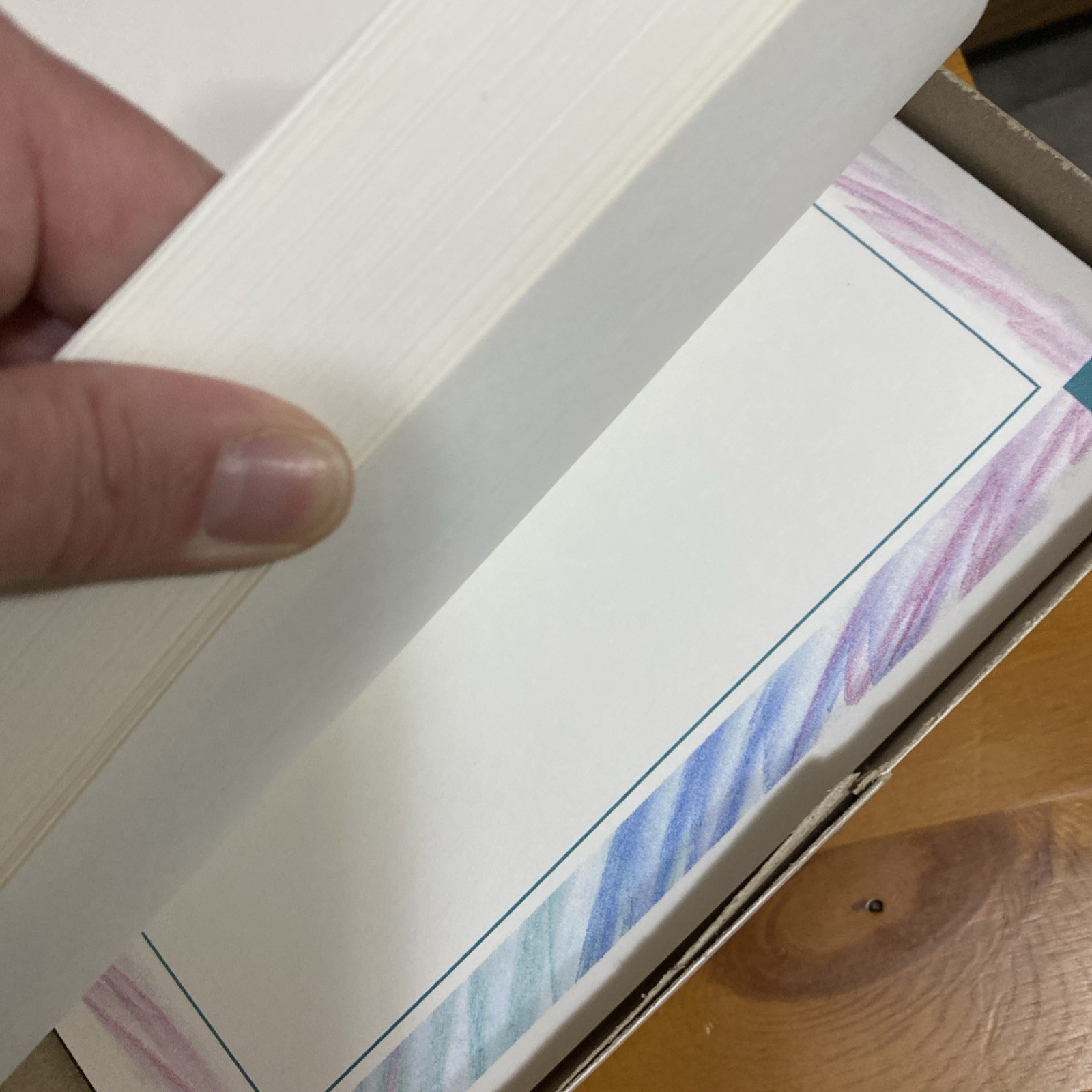 Vintage Paper 1980s Graphic Border Trim Printerthi 100 Pieces 11 Inch X 8.5 Inch