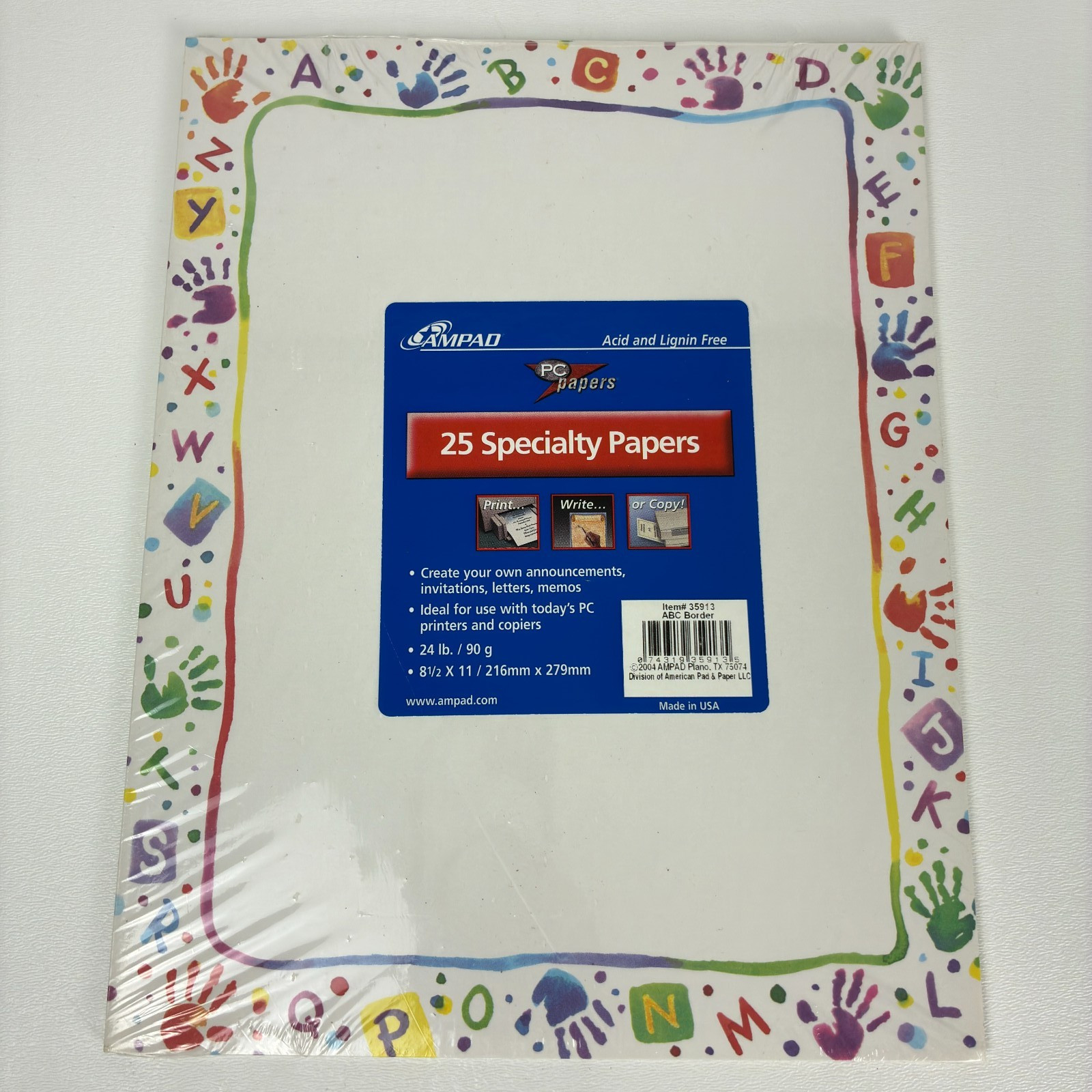 Decorative Border Printer Paper Lot 82 Sheets 8.5 x 11 Letterhead Packs