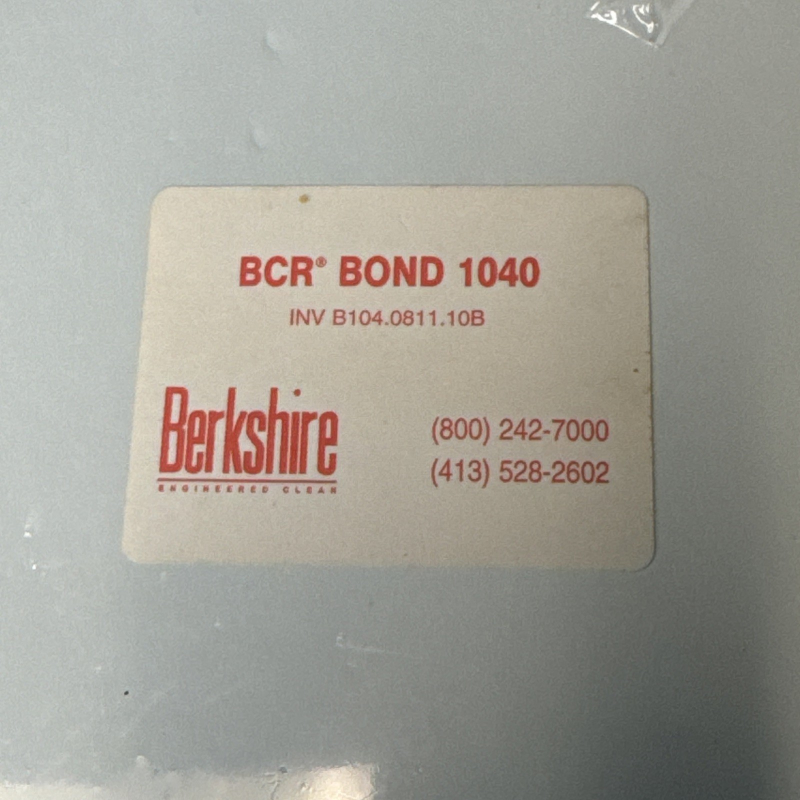 BERKSHIRE BCR Bond 1040 White Cleanroom Paper 8.5” x 11” 250/Pk B104.0811.10B