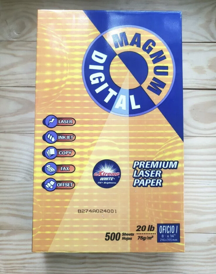 Magnum Digital Premium Laser Paper 110 Bright 8×14