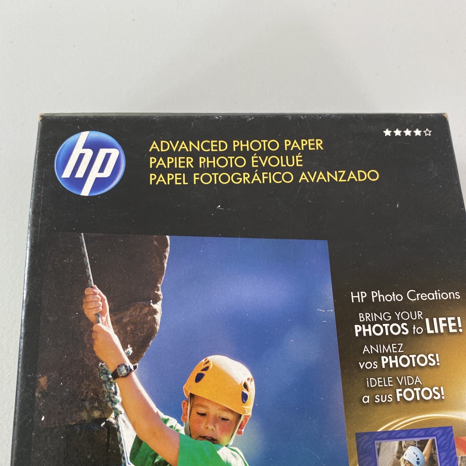 HP Advanced Ink Jet Photo Paper 66 lbs. Glossy 4 x 6 100 Sheets Q6638A NEW