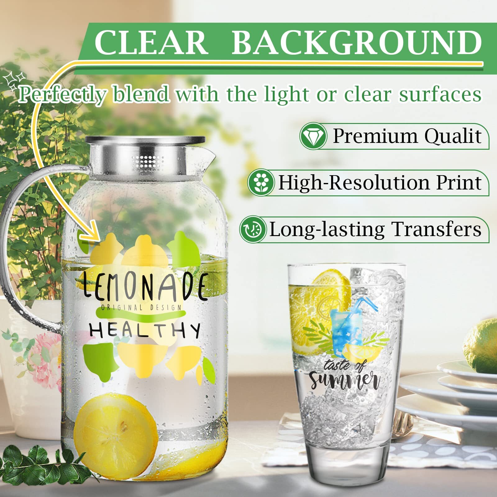 Waterslide Decal Paper Koala Clear 25 Sheets Laser Printer Transfer Paper