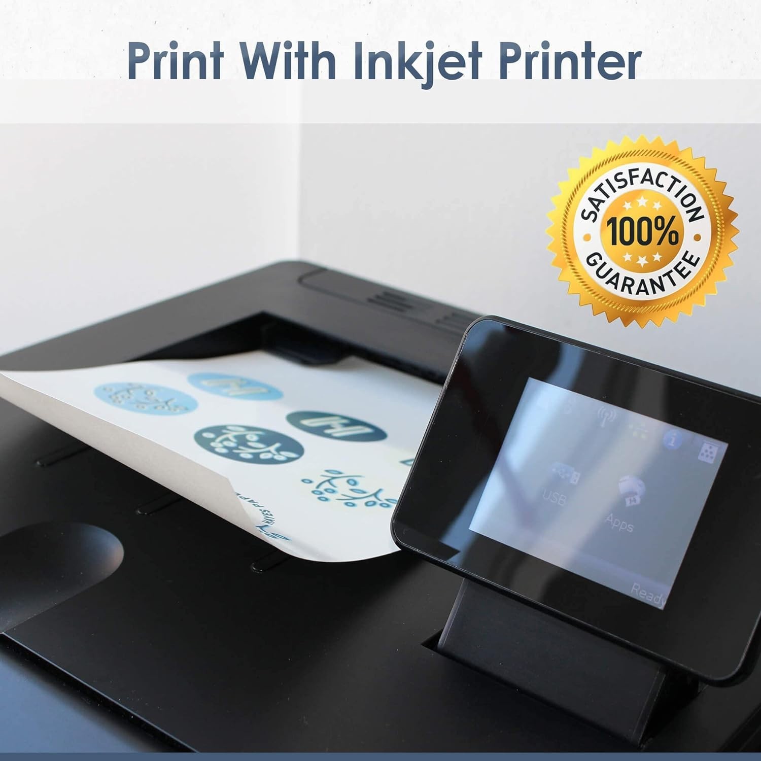 Clear Water-Slide Transfer Paper – Inkjet 100 Sheets