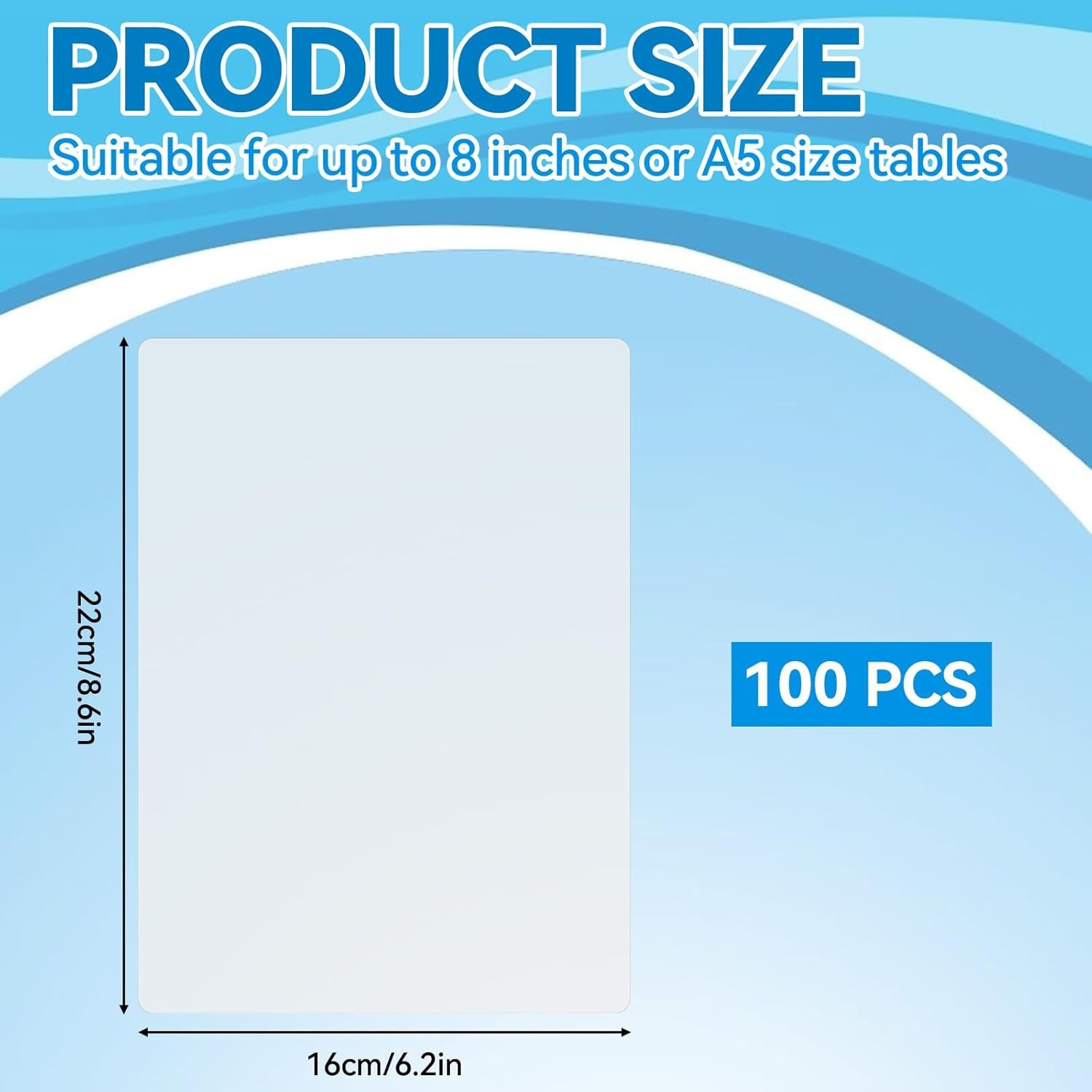 100 Packs Laminating Pouches 6″ x 9″ Clear Thermal Laminating Plastic Paper