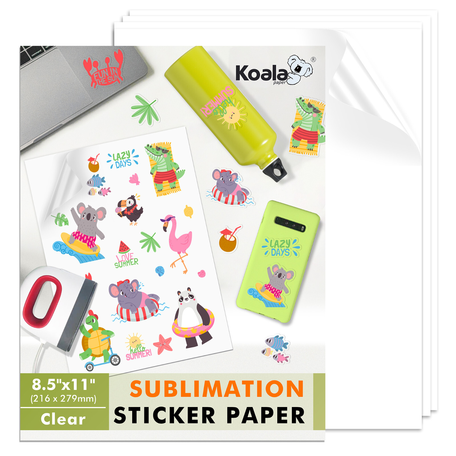 Kit Koala Sublimation Sticker Paper / Koala Sublimation Paper and Ink