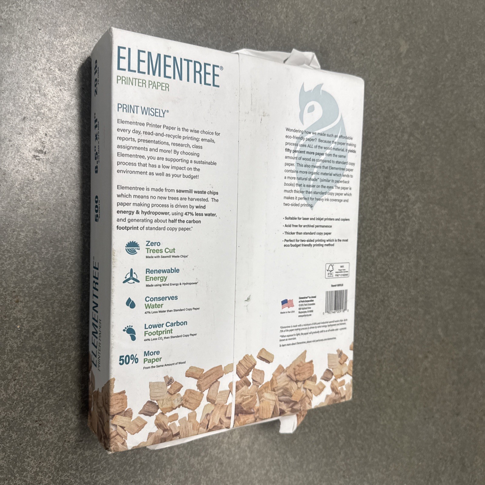 Elementree – Sustainable Printer Paper For Everyday Printing and Copying, 8.5…