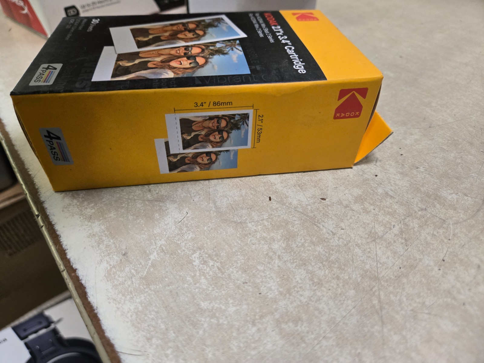 Kodak Cartridge 2.1 X 3.4 30 Sheets For Kodak Mini Shot 2 Series Sealed