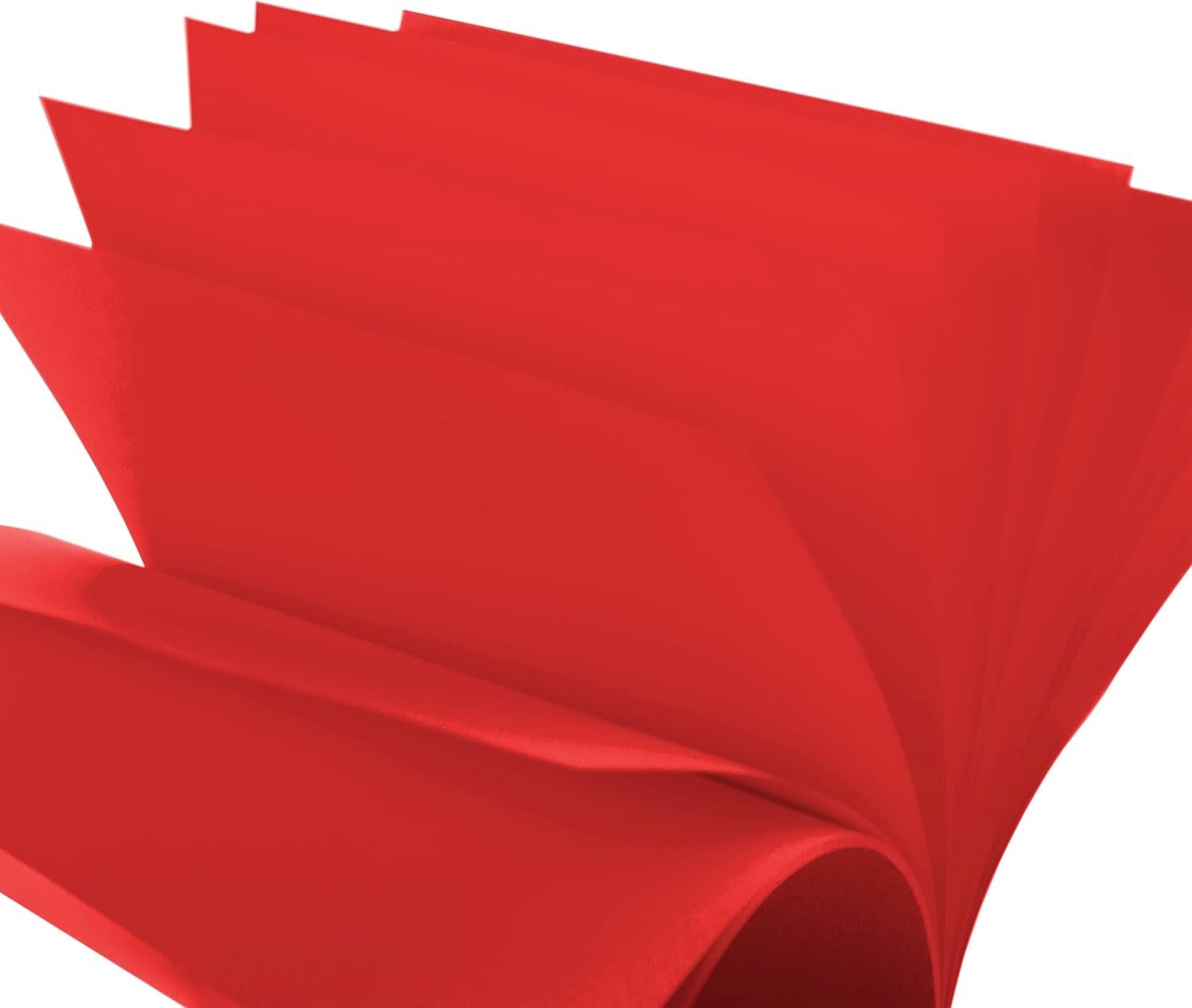 Vibrant Red 24lb Smooth-Free Paper – 8.5 x 11 – 100 Sheets for Creative Use