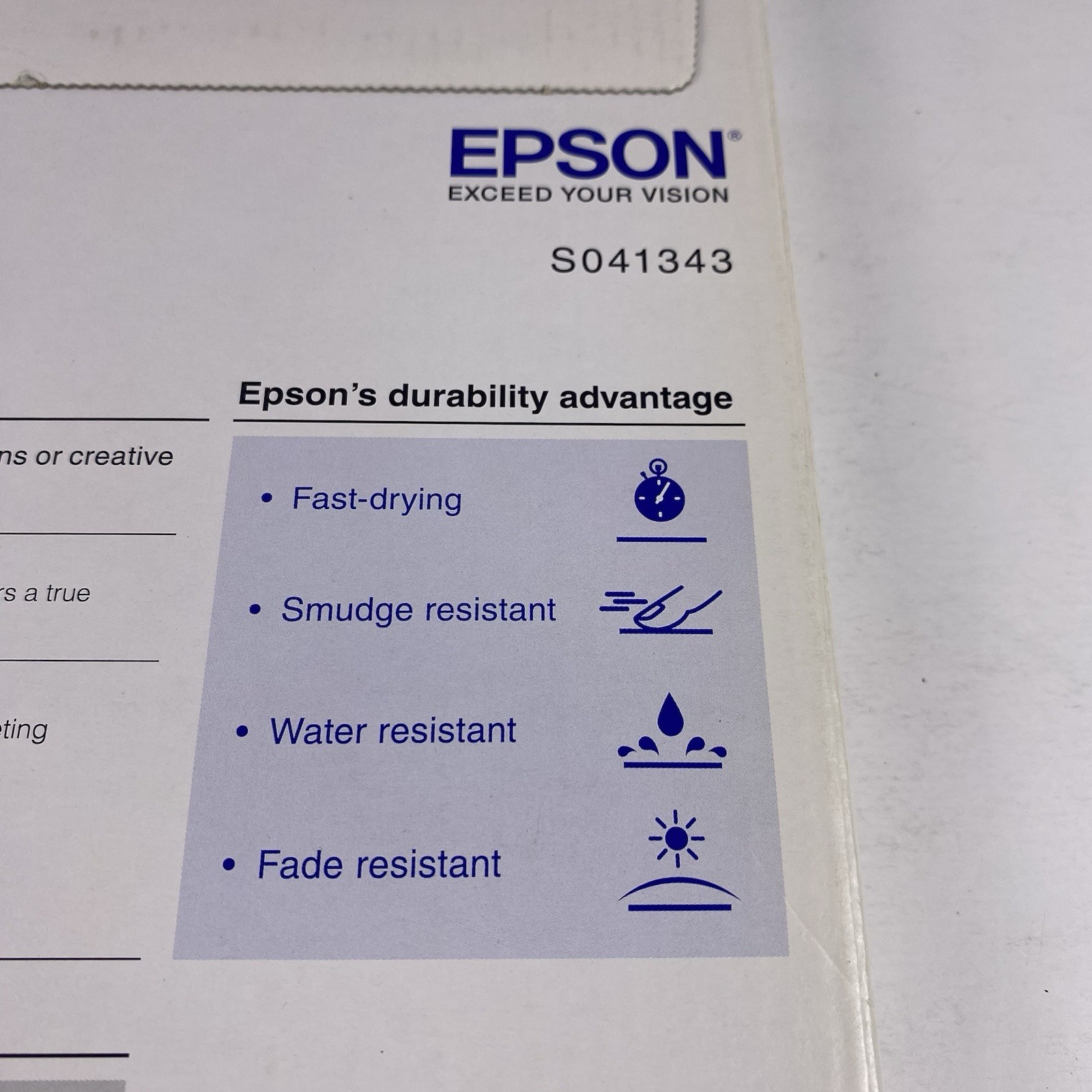 Epson Ultra Premium Presentation Matte Paper S041343 11.7 X 16.5 A3 50 Sheets