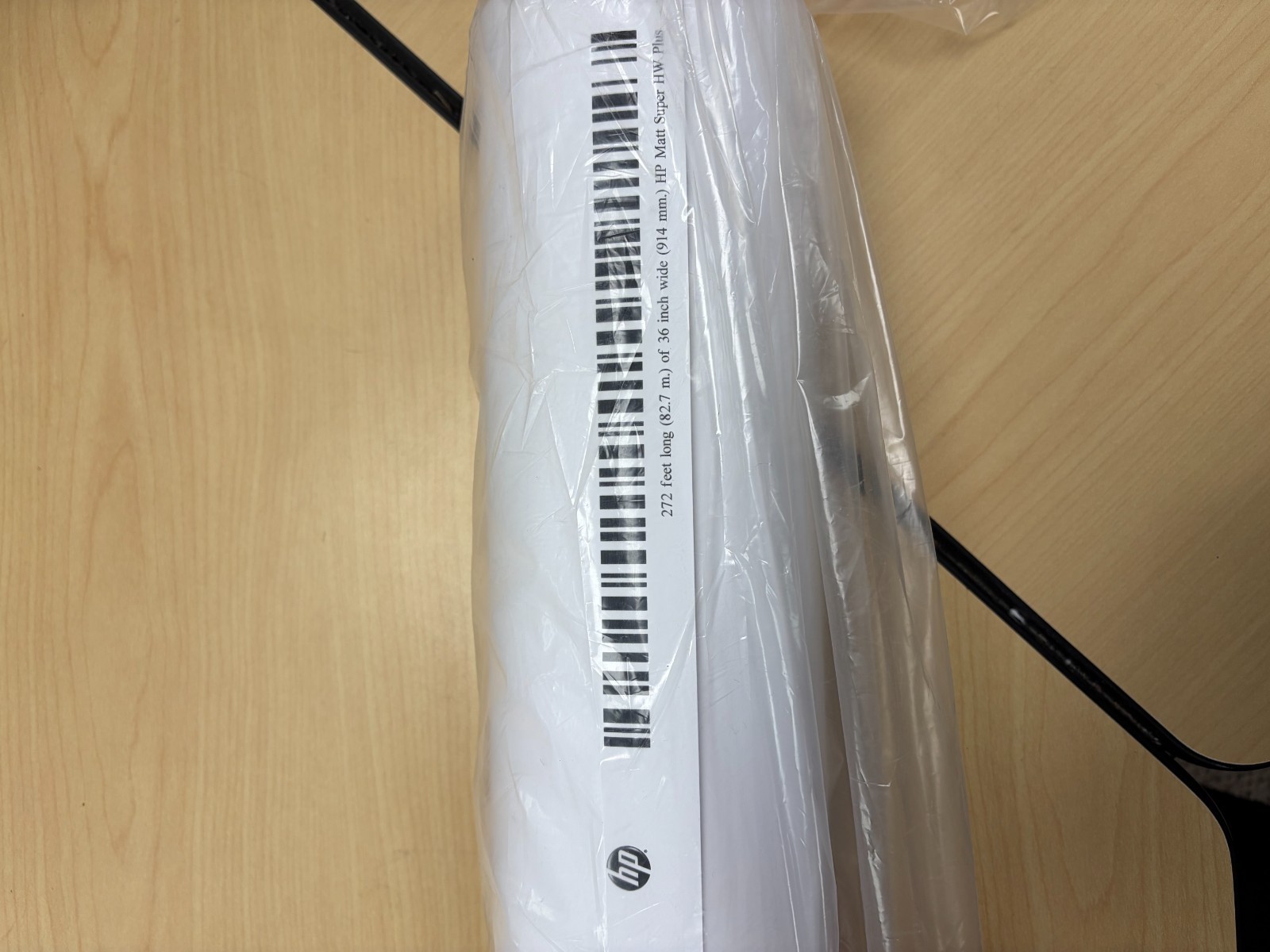 HP Super Heavyweight Plus Inkjet Print Graphic Paper 36″ x 100ft Matte roll, new