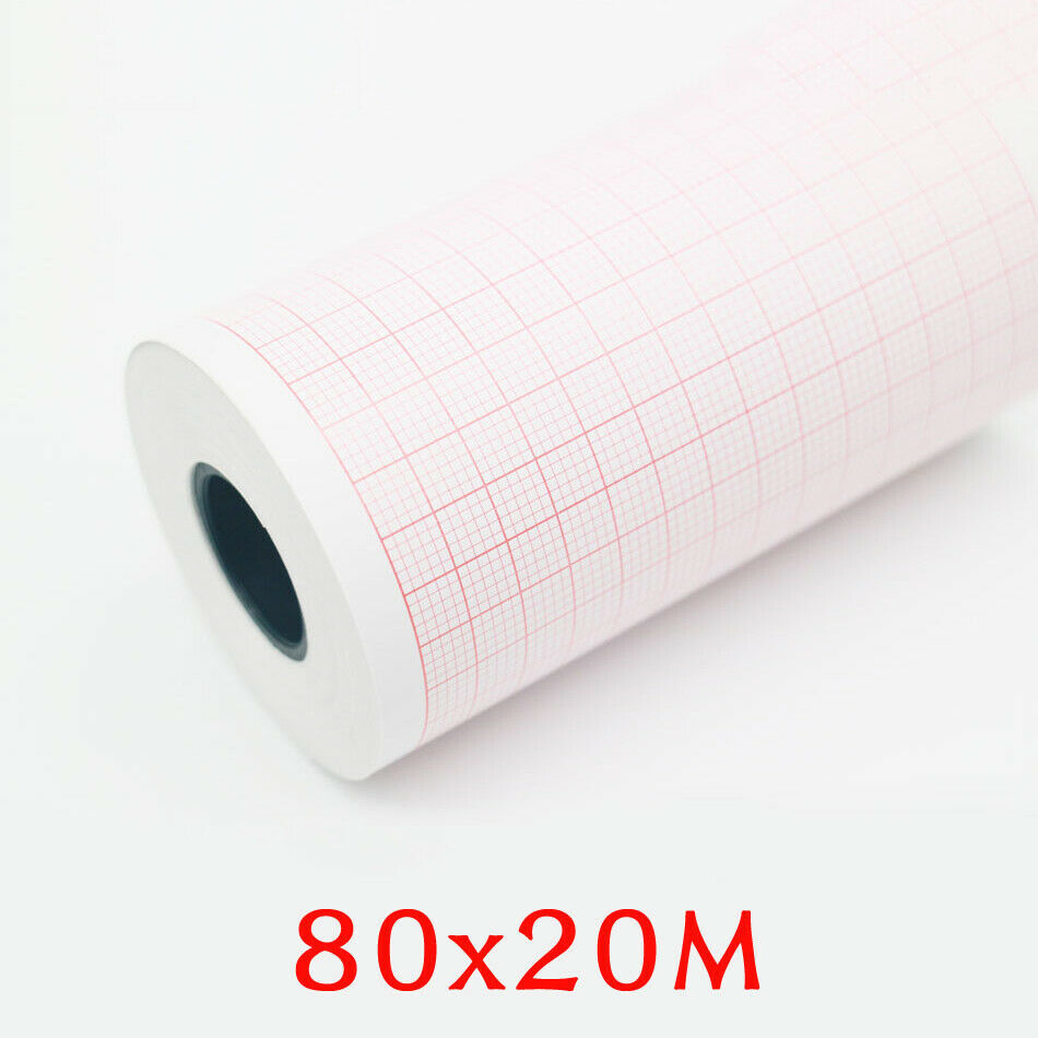 10 Roll 80mm*20m Thermal Printer paper for ECG/EKG Machine Electrocardiograph