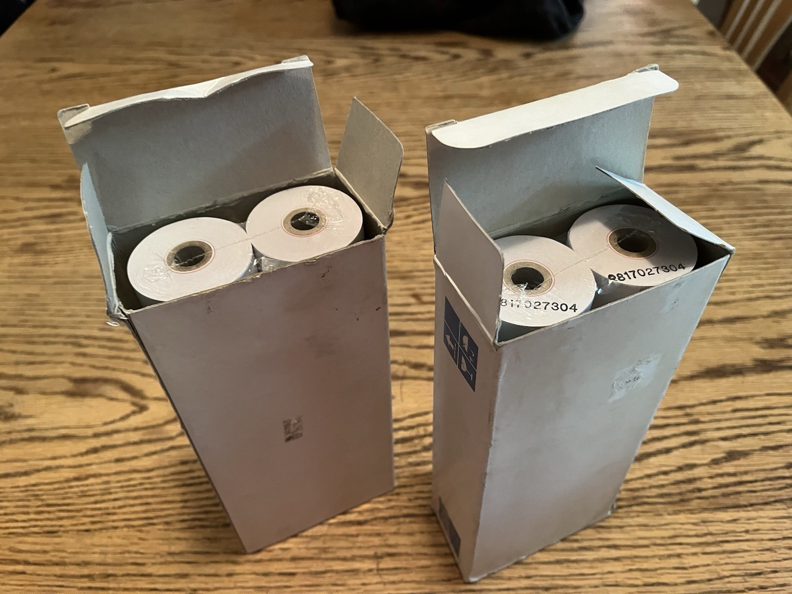 IBM PC Compact Printer Paper Thermal Paper 8 1/2 wide 25m Long Roll – 4 Rolls