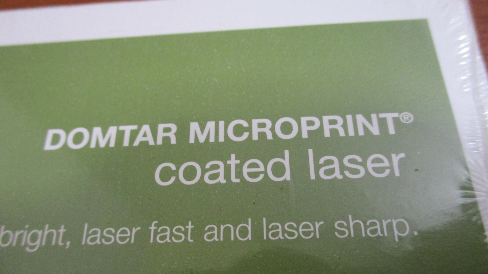 DOMTAR MICROPRINT COATED LASER MATTE COMPUTER PRINTER PAPER~25 Sheets
