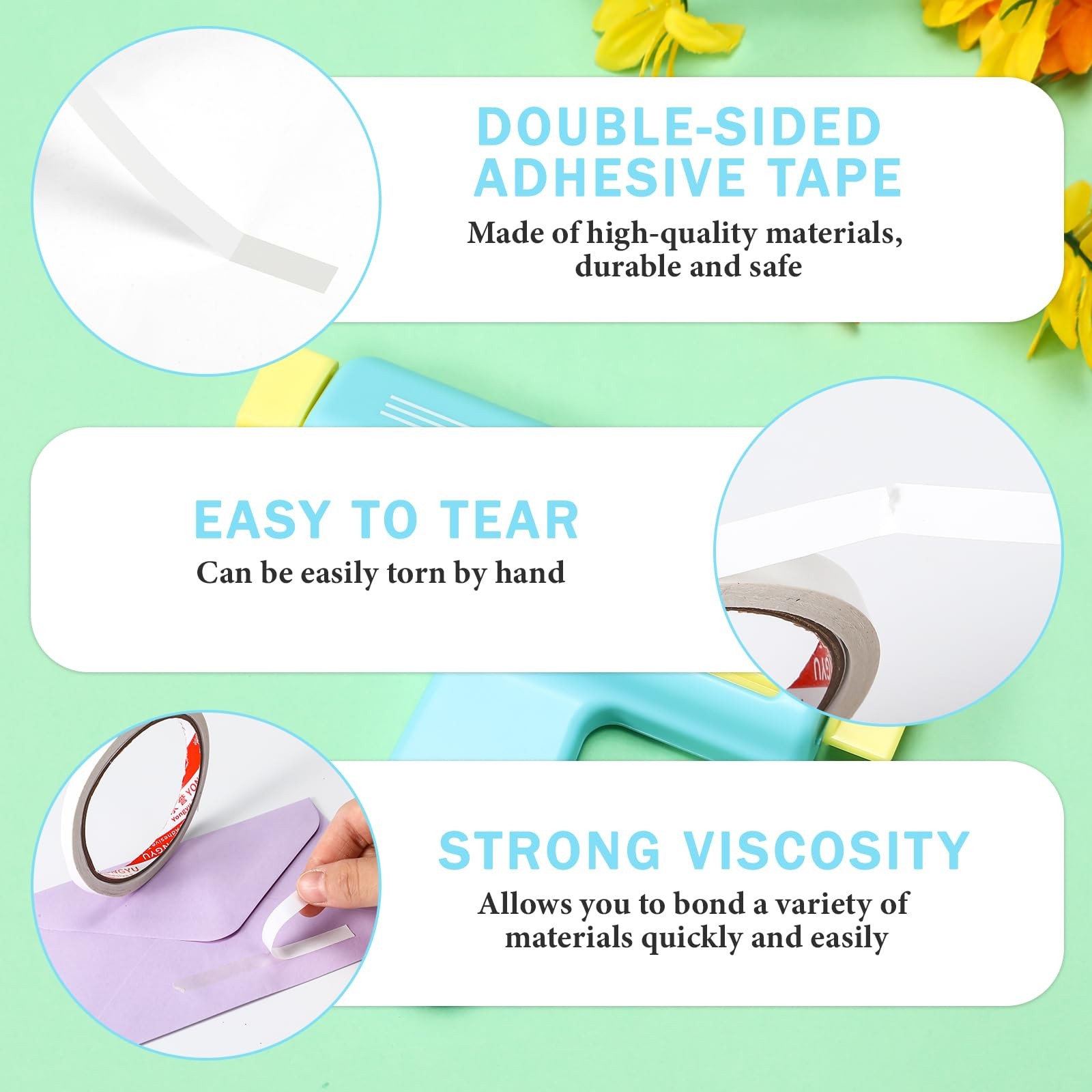 Paper Crimper Double Sided Tape Glossy Thin Inkjet Paper 100 Sheets Photo