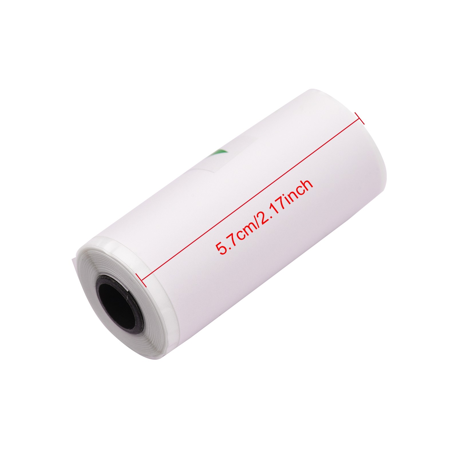5pcs Thermal Paper Rolls Clear Adhesive Sticker Paper For Photo Printing For