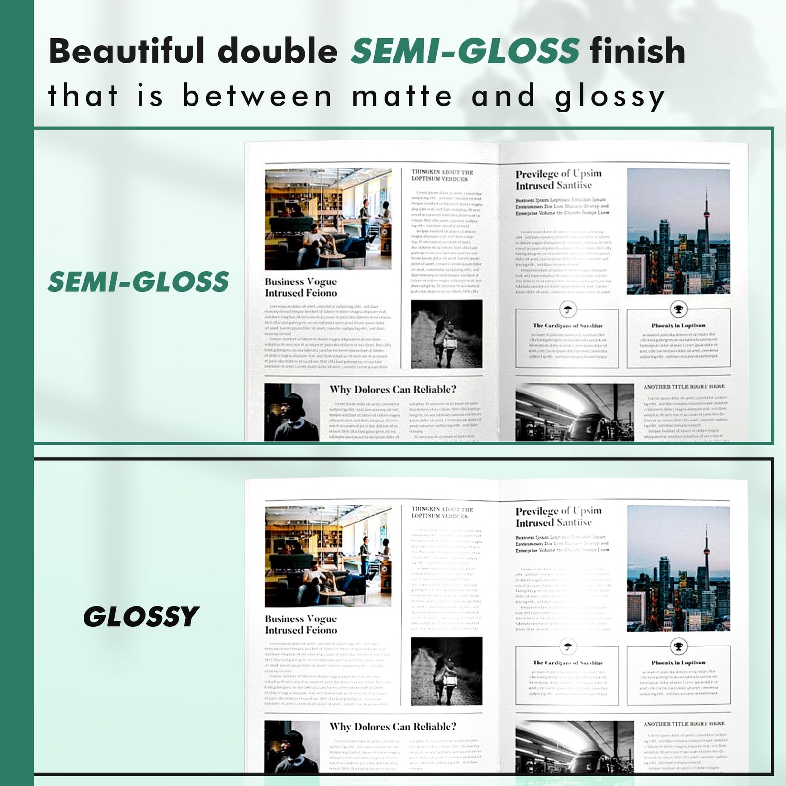 100 Sheets Koala Double Sided SemiGloss Photo Paper 8.5×11 Inch 48LB Inkjet