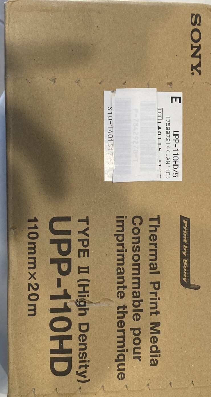 Sony UPP110HD 110 X 20mm Thermal Paper