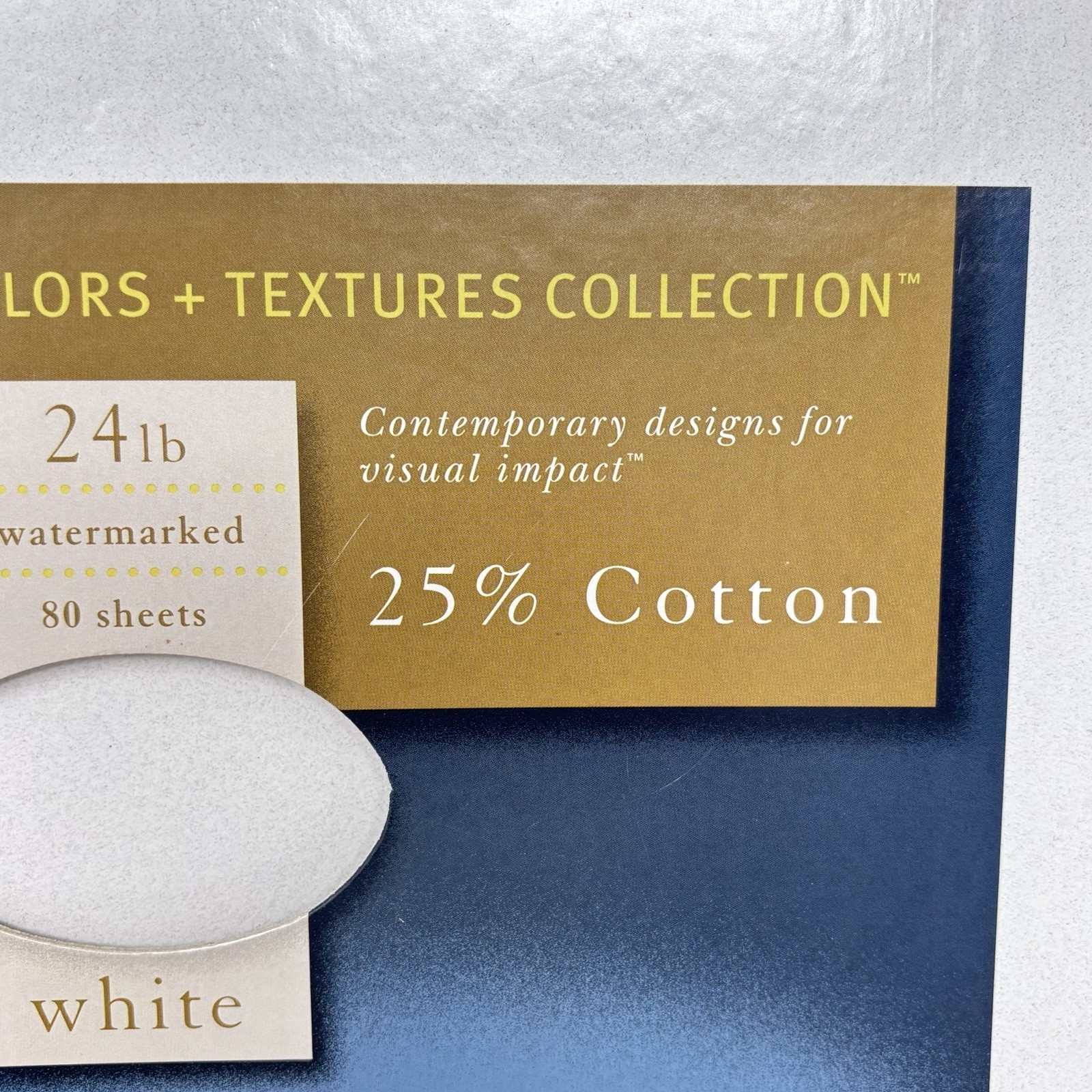 Southworth 25% Cotton Fine Granite Paper, 8.5″ x 11″, WHITE 24# Watermarked OPEN