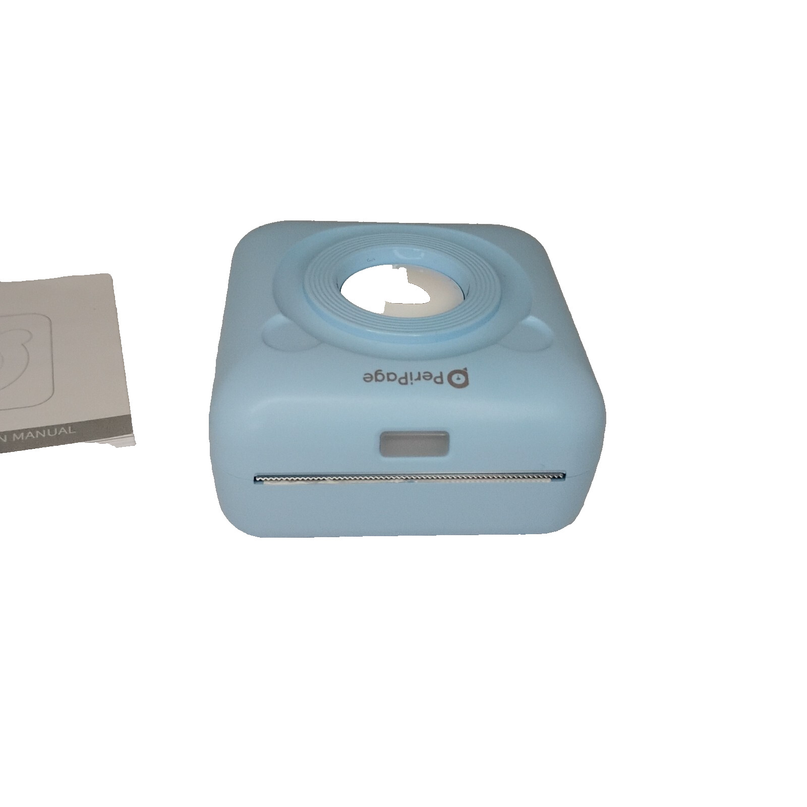 PeriPage A6 Mini Thermal Printer Bluetooth Blue Portable Label Maker w/ Box