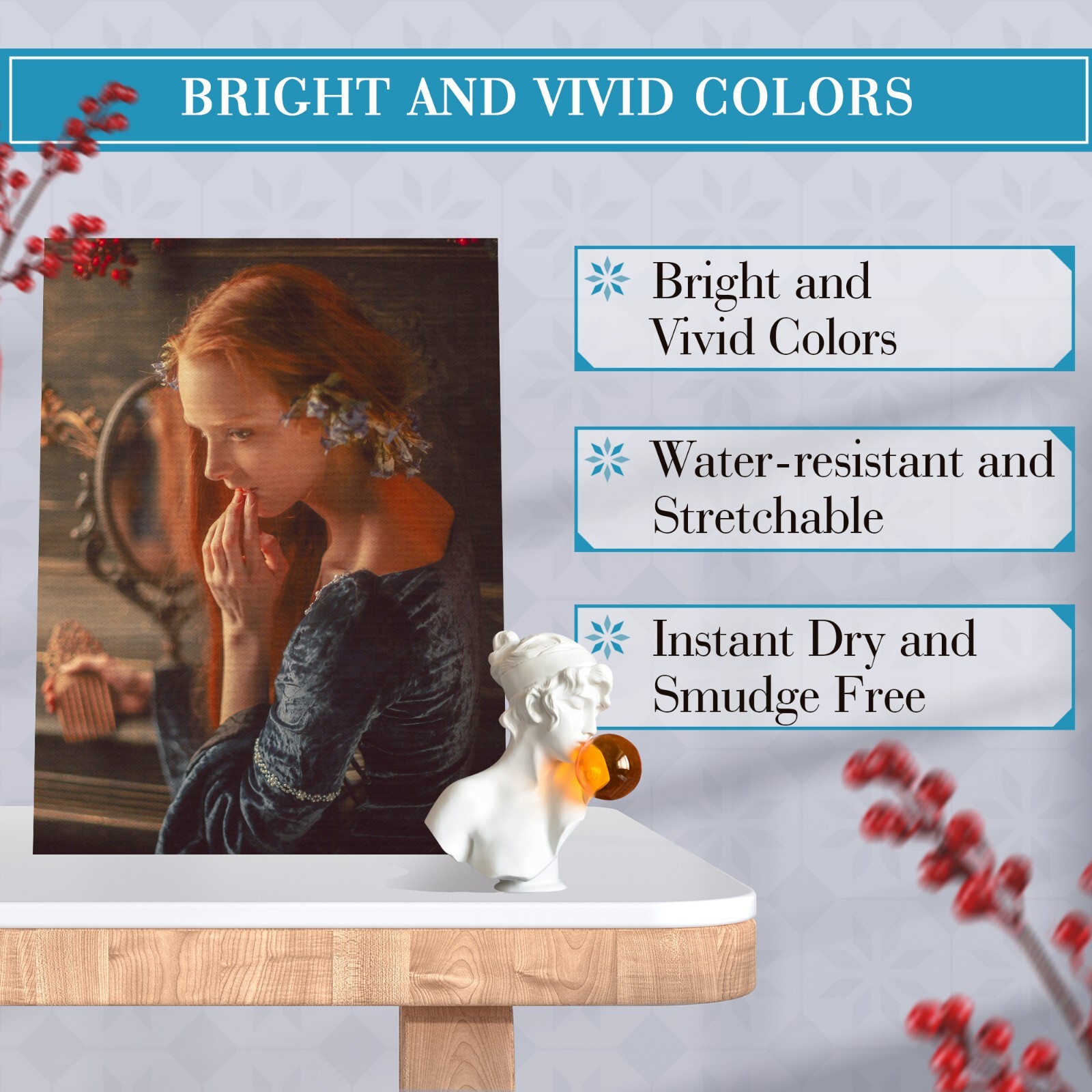 Koala Inkjet Printable Canvas Printer Photo Paper 8.5×11 Matte 240g Waterproof