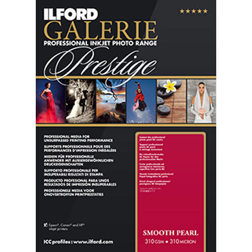 Ilford GALERIE Prestige Smooth Pearl Paper 13×19 25 Sheet Box 310gsm