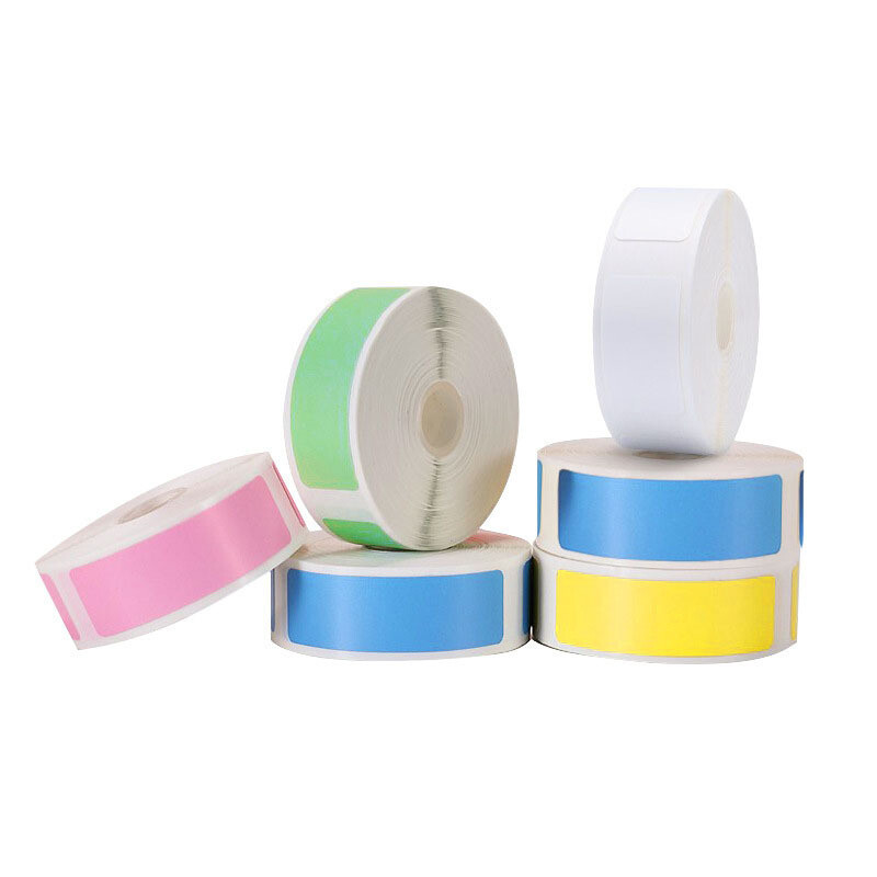 1 Roll Colored Self-Adhesive Thermal Label 12x40mm Printer Paper for D30 P11 Q1