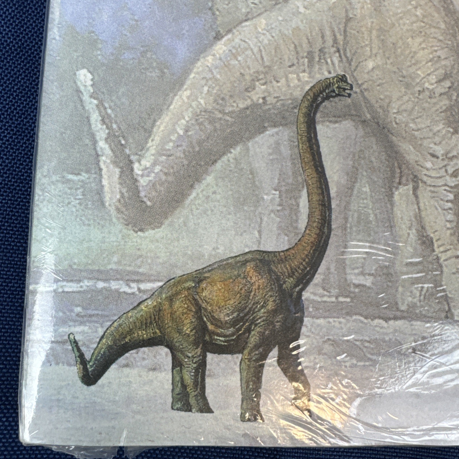 VTG 1997 Dinosaur Printer Paper 100-Pk + MOUSE PAD Sealed USPS Brontosaurus USA