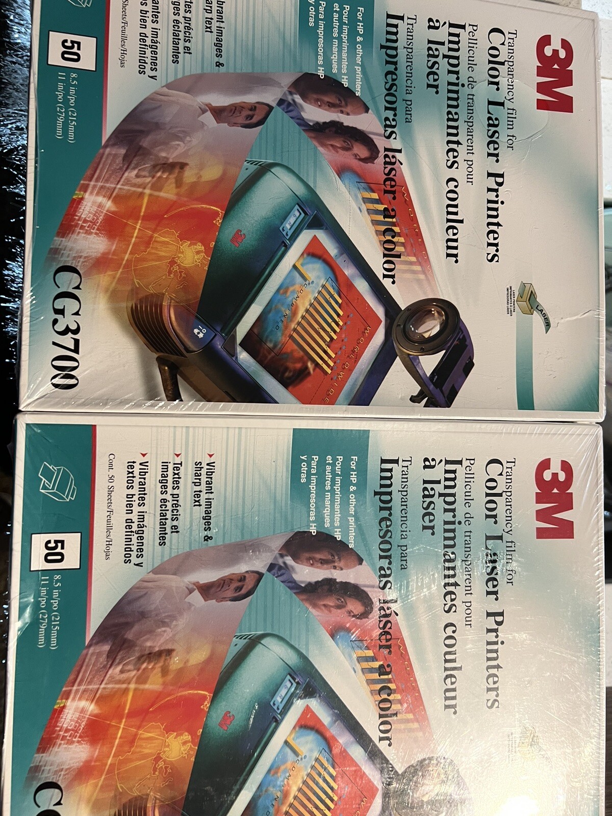 Lot Of 2 3M CG3700 Printer Paper